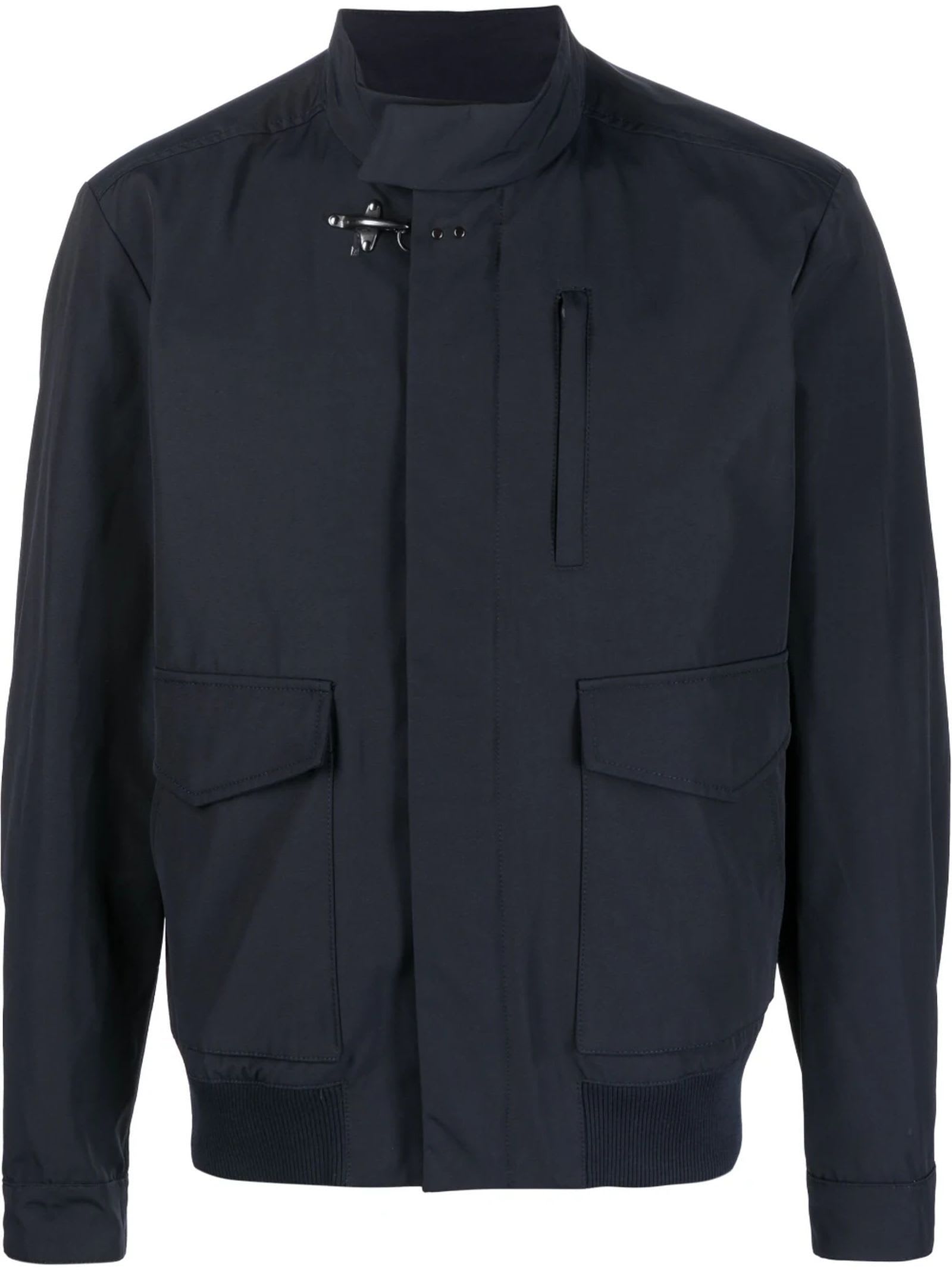 FAY BOMBER JACKET IN WATER-REPELLENT TECHNICAL FABRIC
