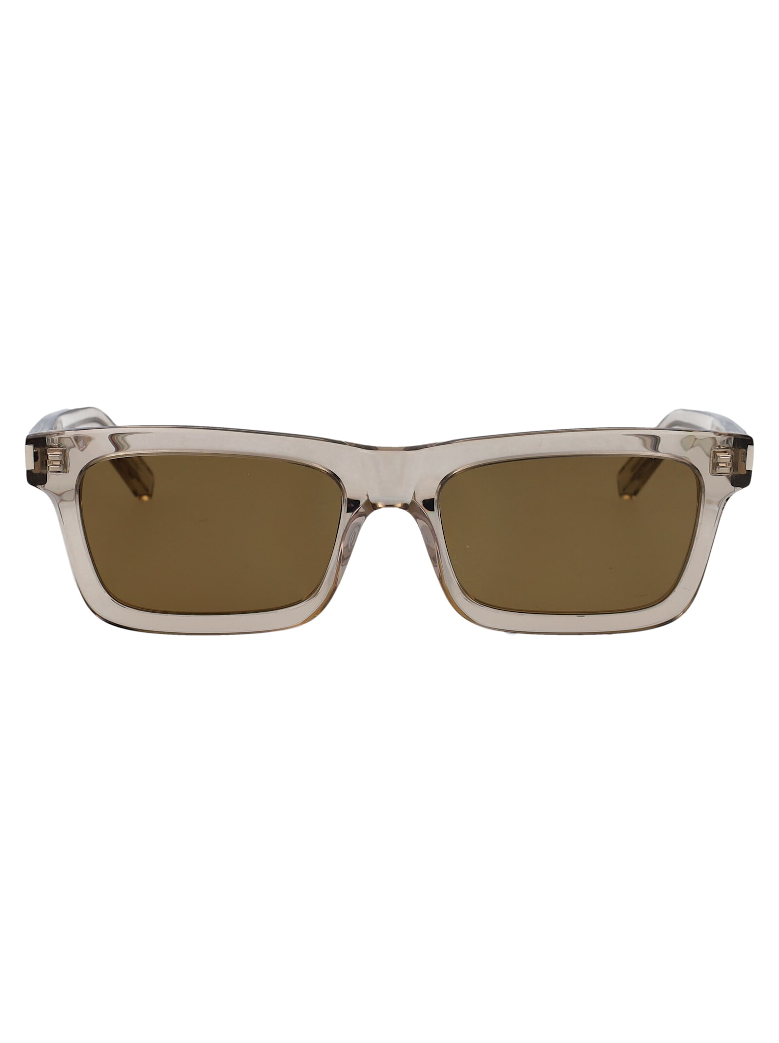 Saint Laurent Sl 461 Betty Sunglasses In Beige-beige-brown