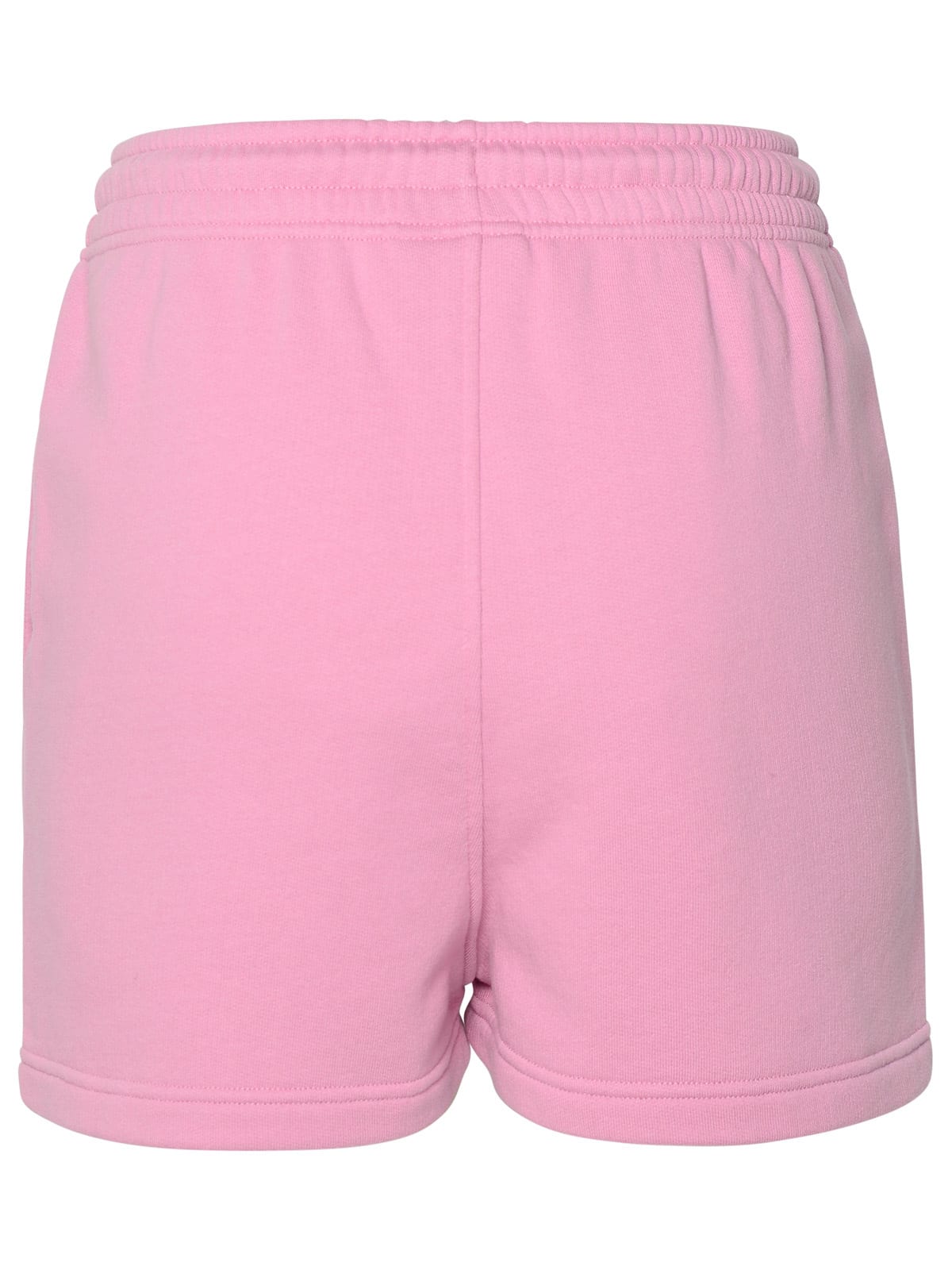 Shop Maison Kitsuné Pink Cotton Shorts