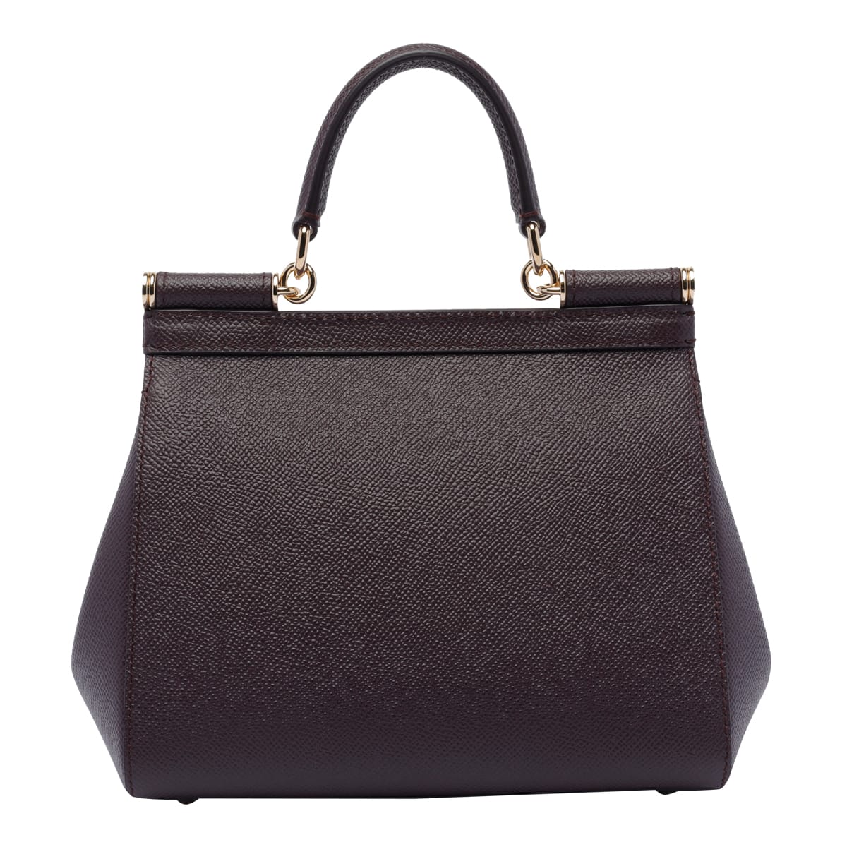 Dolce & Gabbana Medium Sicily Handbag In Brown