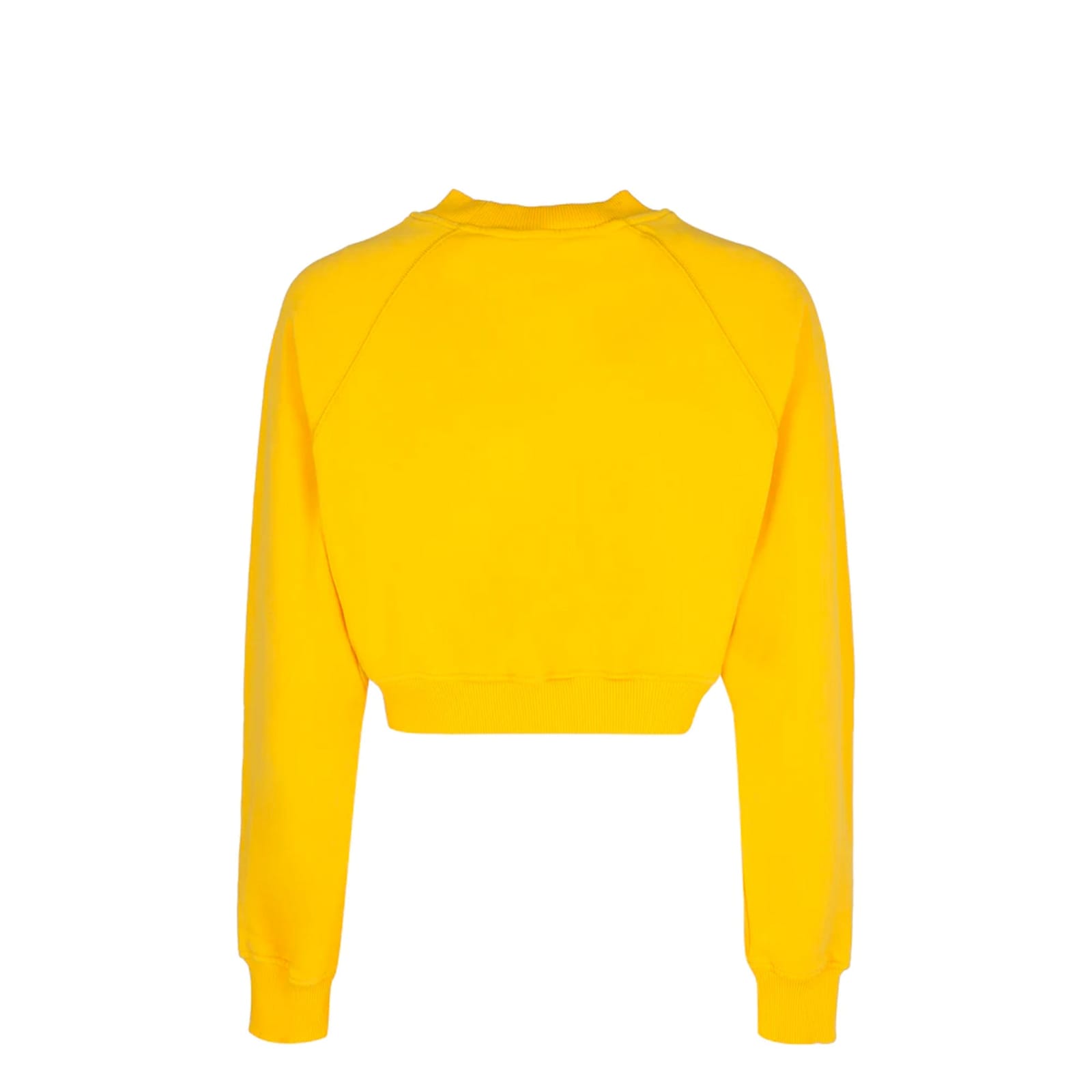 Shop Casablanca Casa Tennis Club Sweatshirt In Yellow