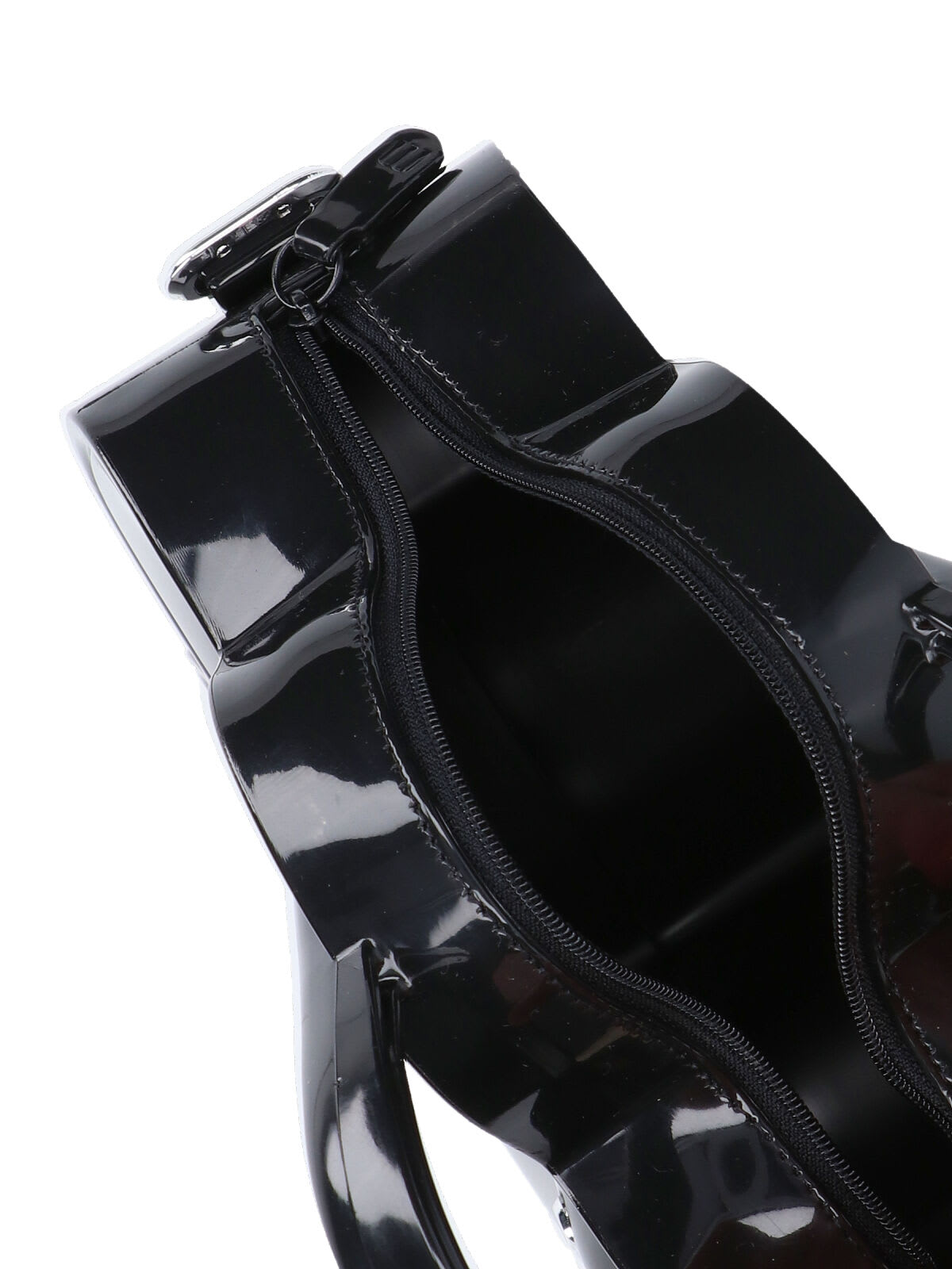 Comme Des Garçons Flower Bag In Black