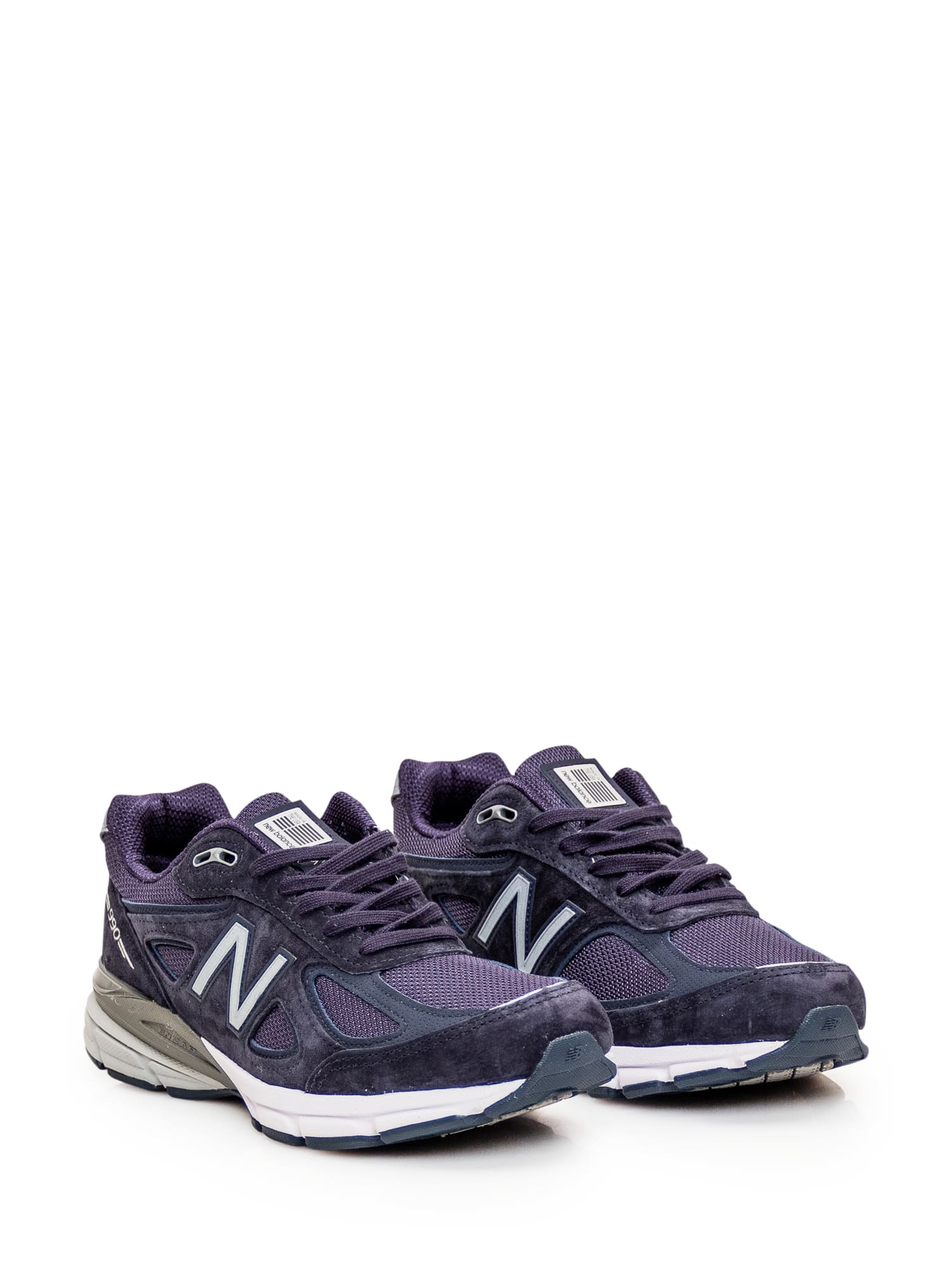 Shop New Balance 990 Sneaker In Navy