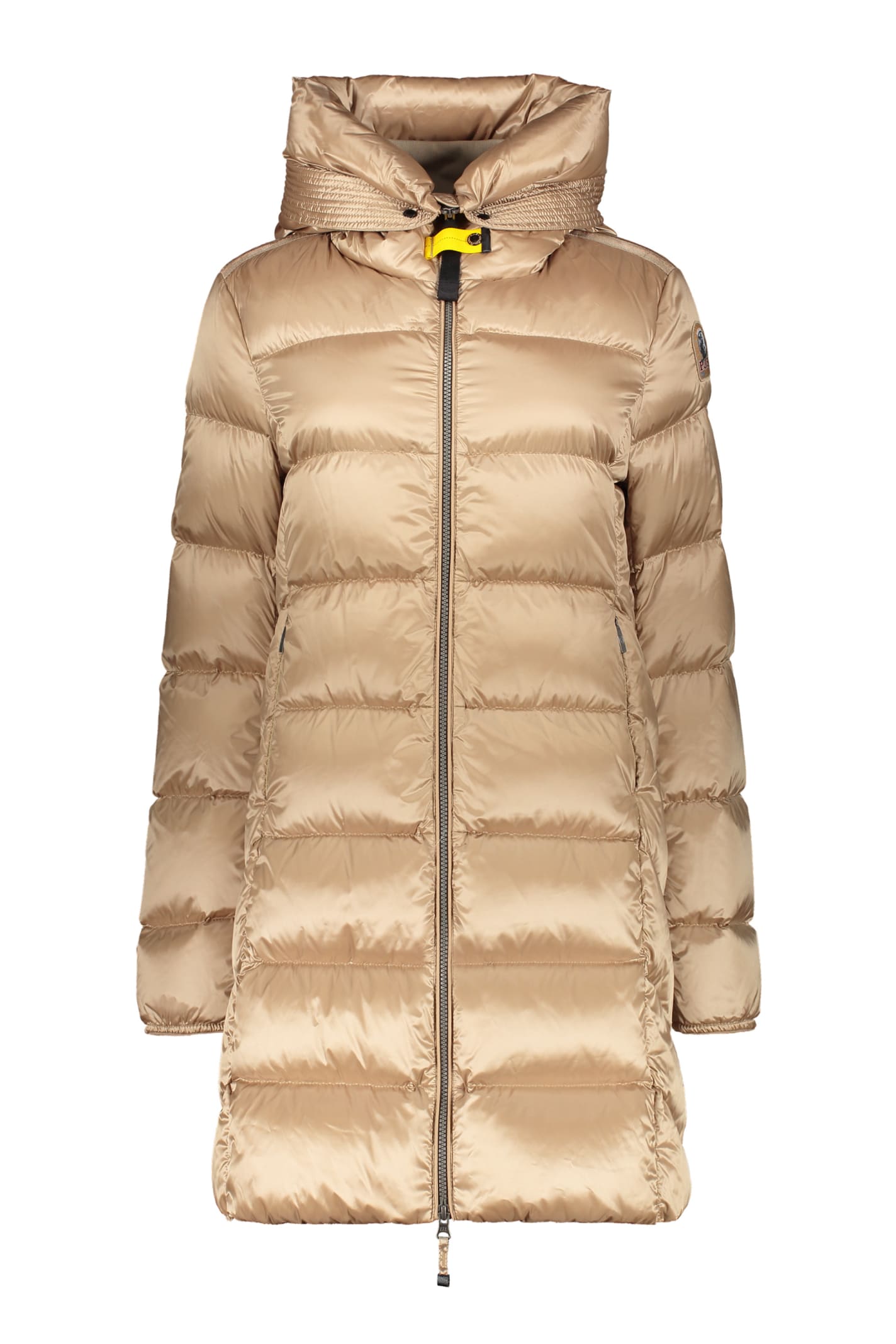 Parajumpers Marion Hooded Down Jacket In Beige