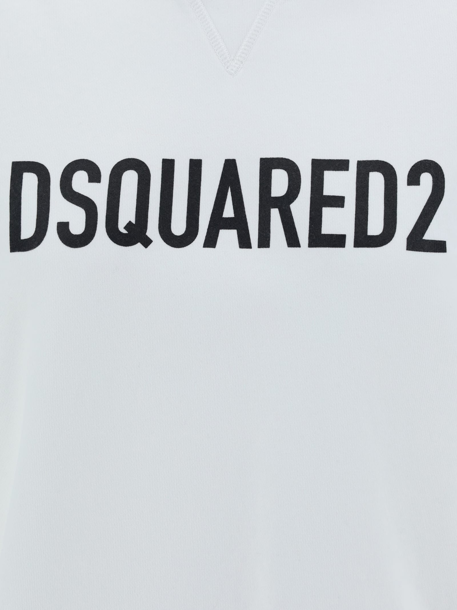 Dsquared2 Logo Print Sweatshirt In 100