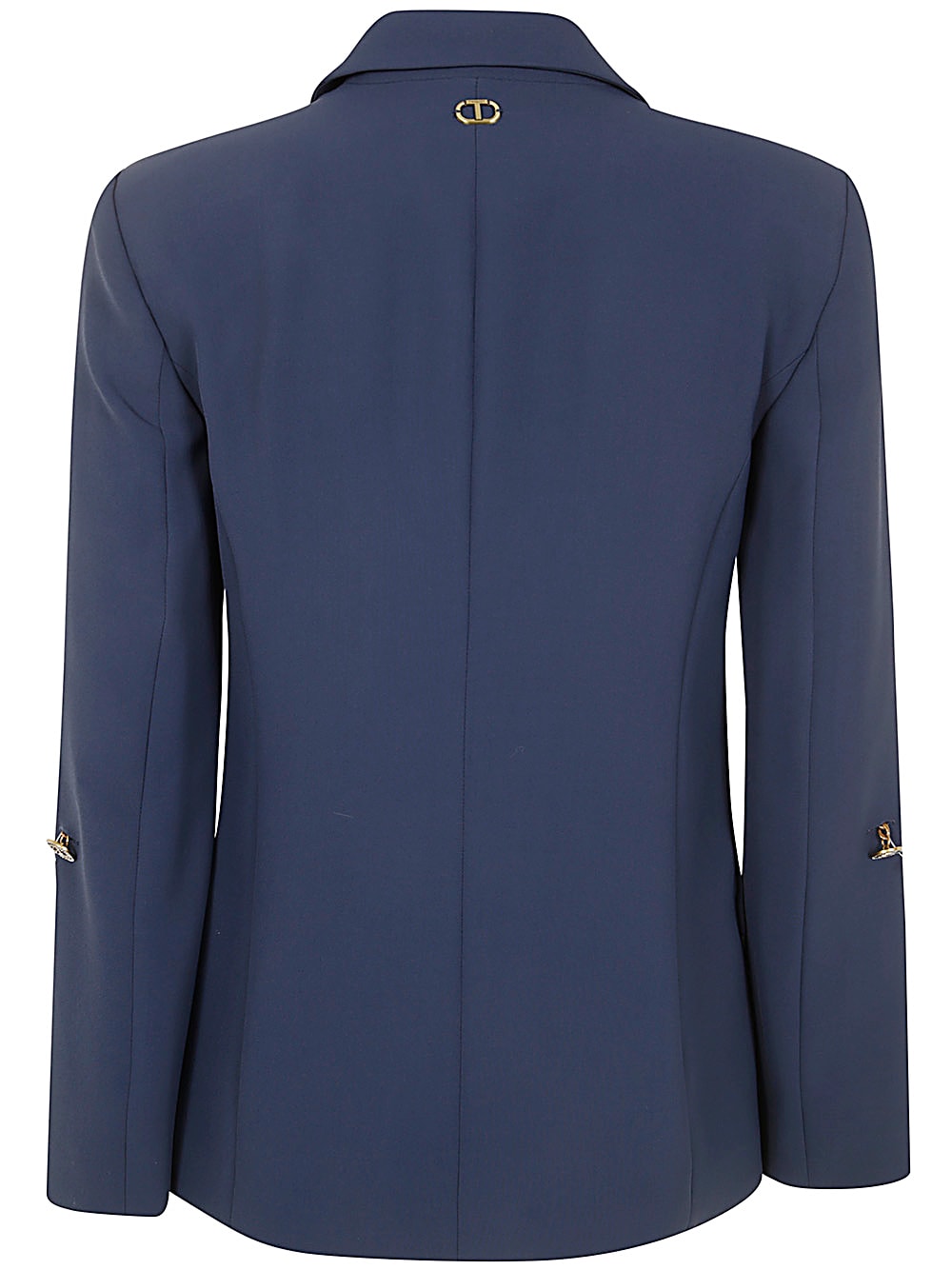 Shop Twinset Blazer Jacket In Indigo