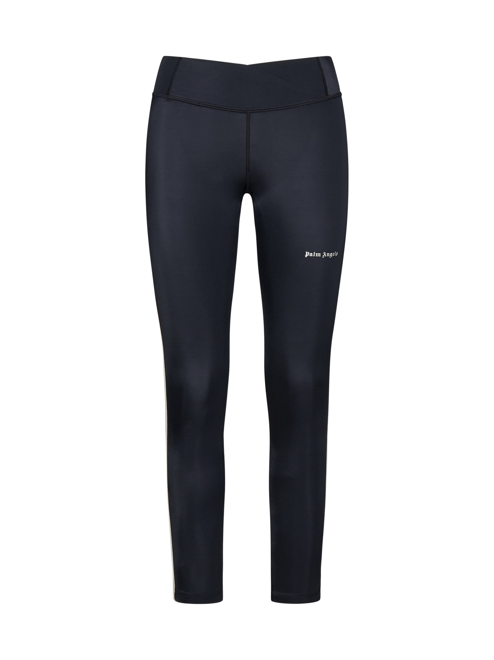 Palm Angels Leggings With Contrasting Side Bands