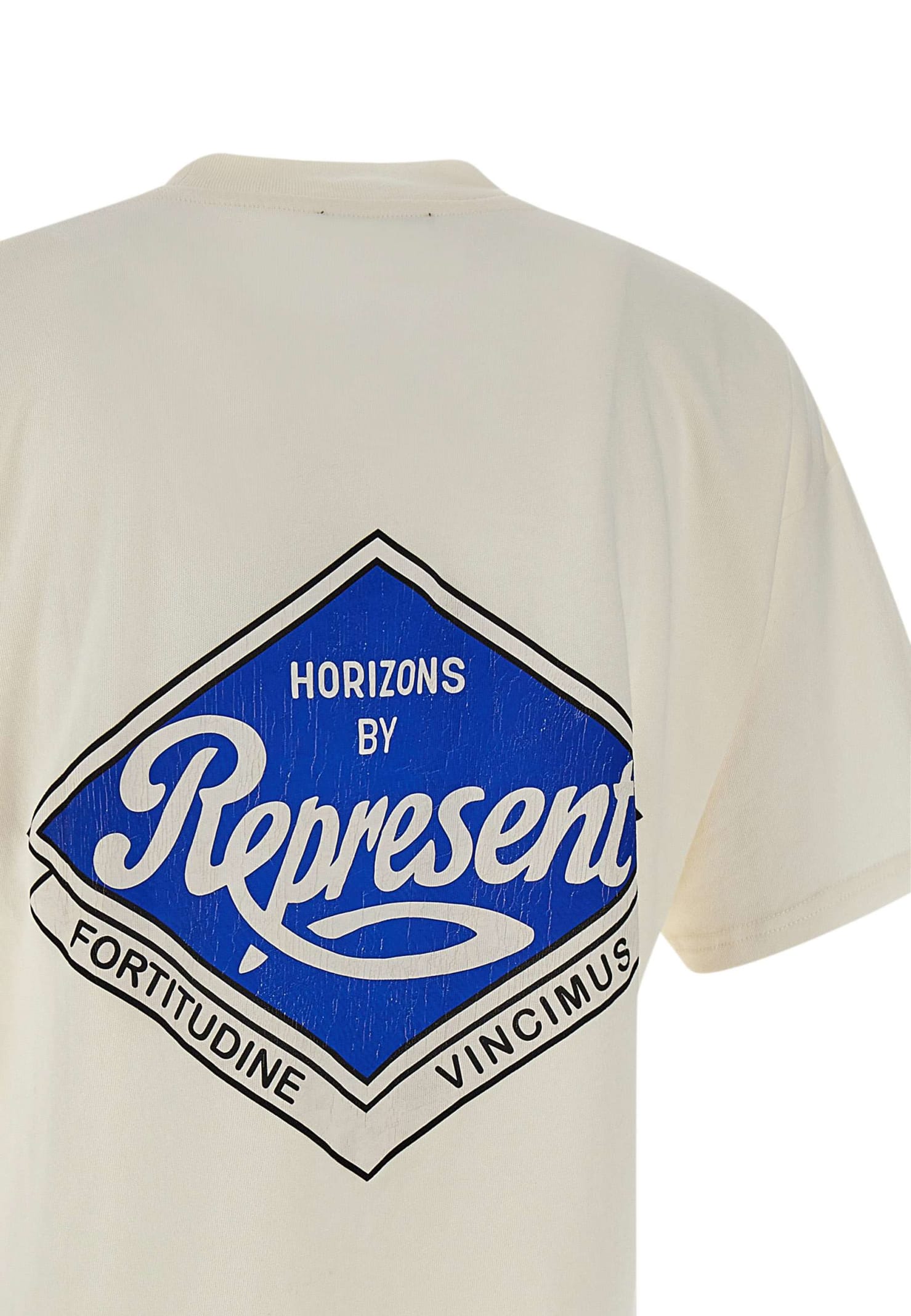 Shop Represent Classic Parts Cotton T-shirt In White