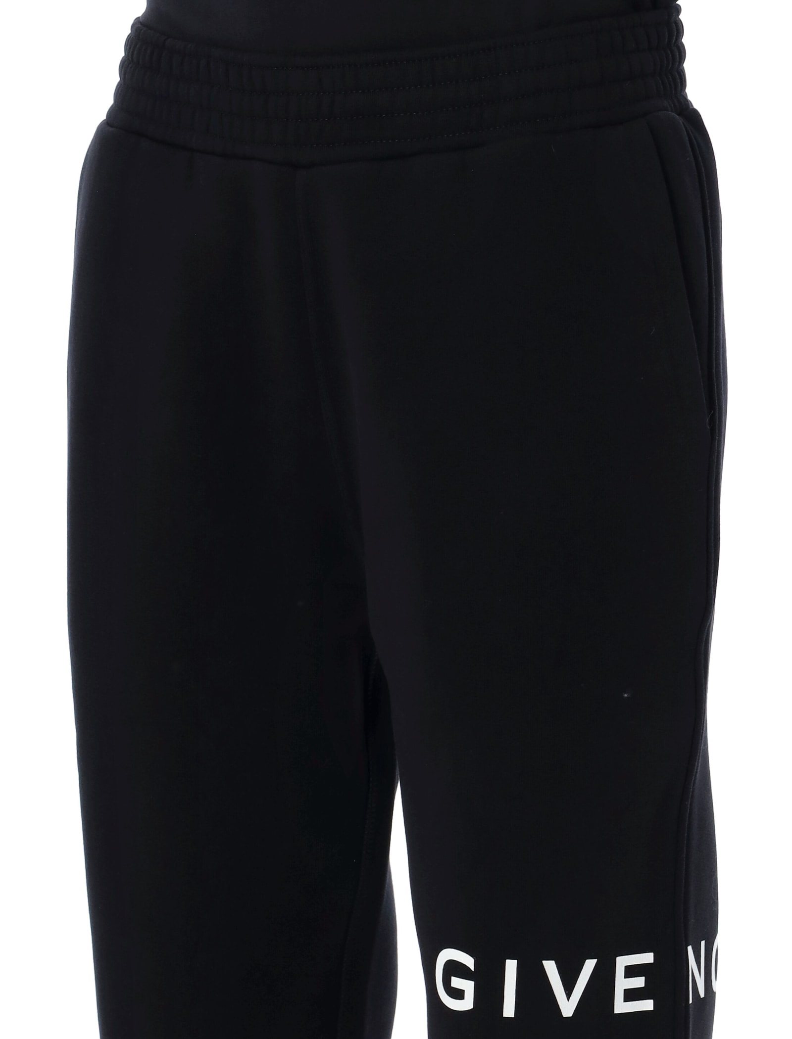 Shop Givenchy Archetype Jogging Pants In Black