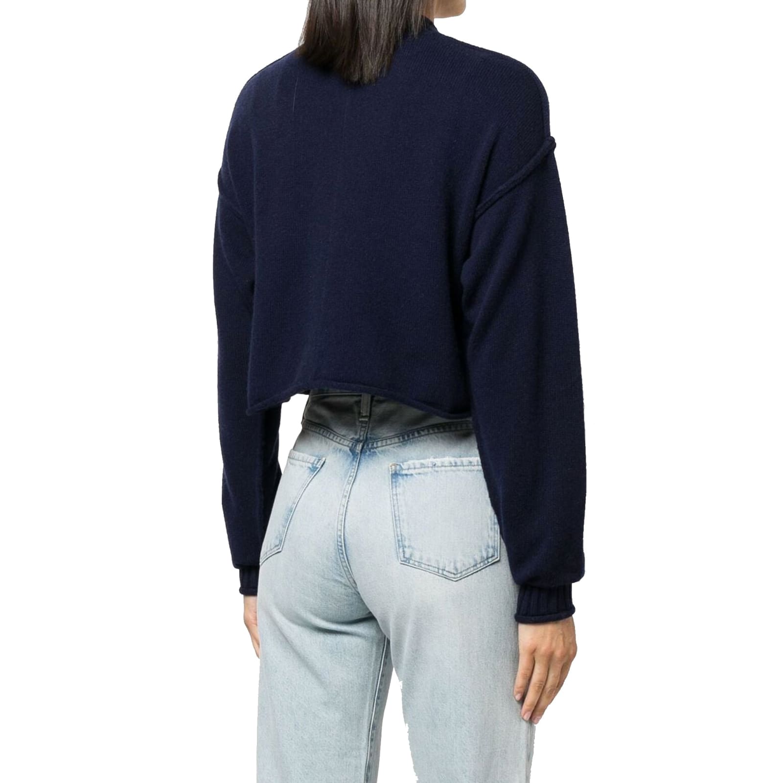 Shop Sportmax Wool And Cashmere Sweater In Blue