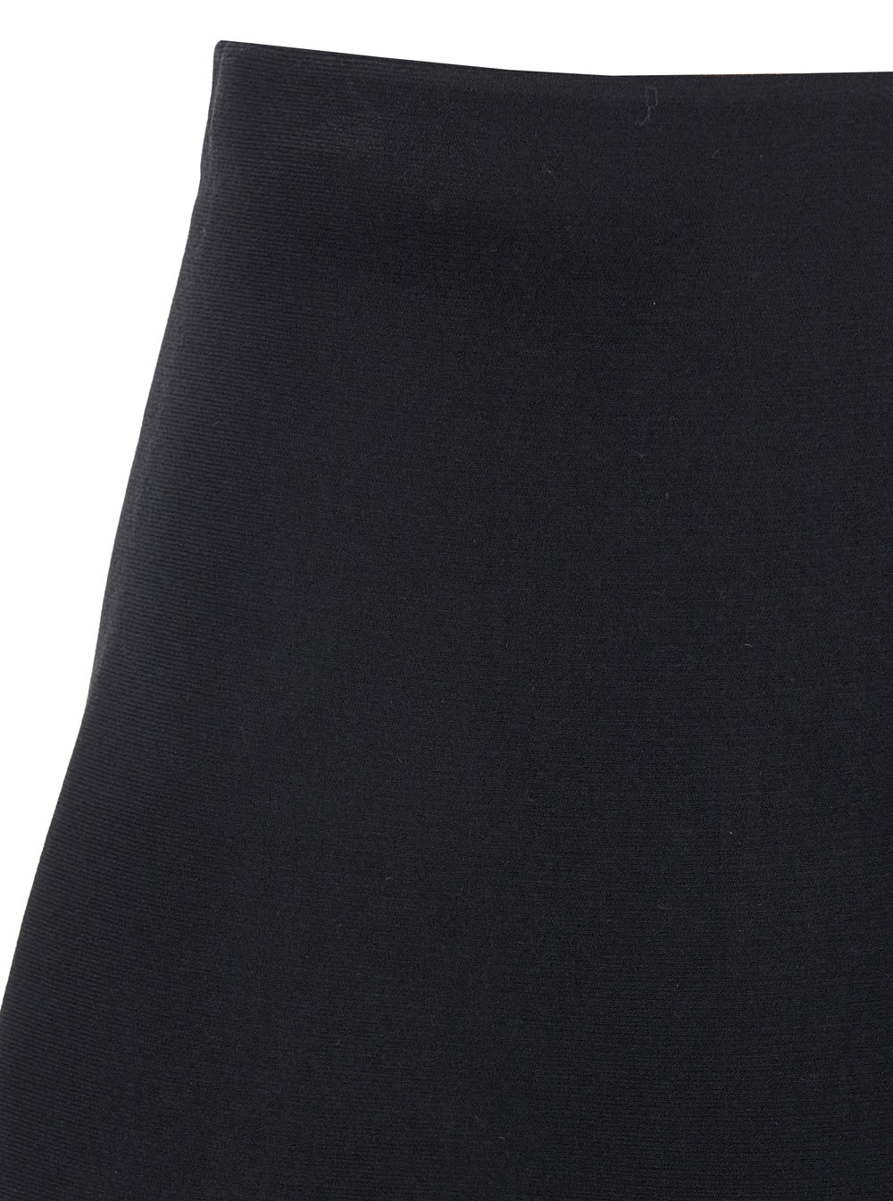 Theory Black Mid-waist Flared Skirt In Black