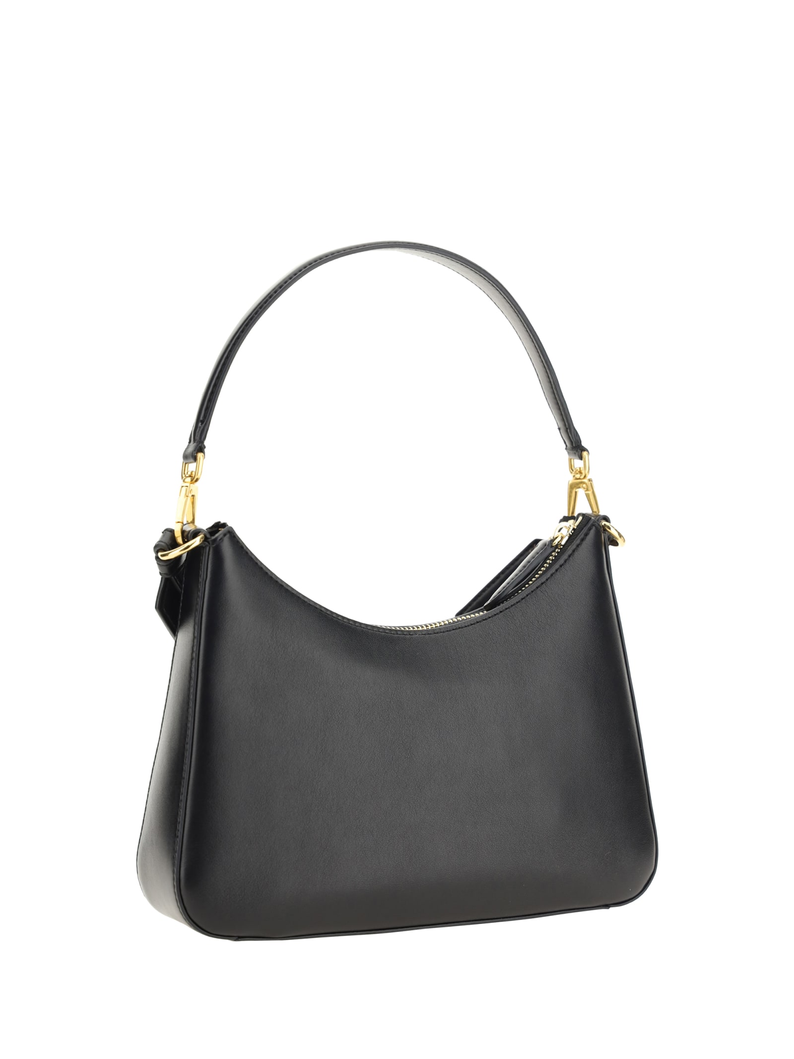 Shop Stella Mccartney Alter Mat Shoulder Bag In Black