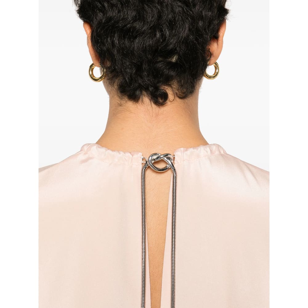 Max Mara Managua Midi Dress In Pink