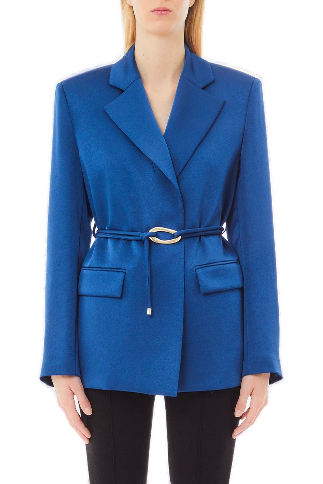 Liu •jo Peak-lapels Satin Blazer