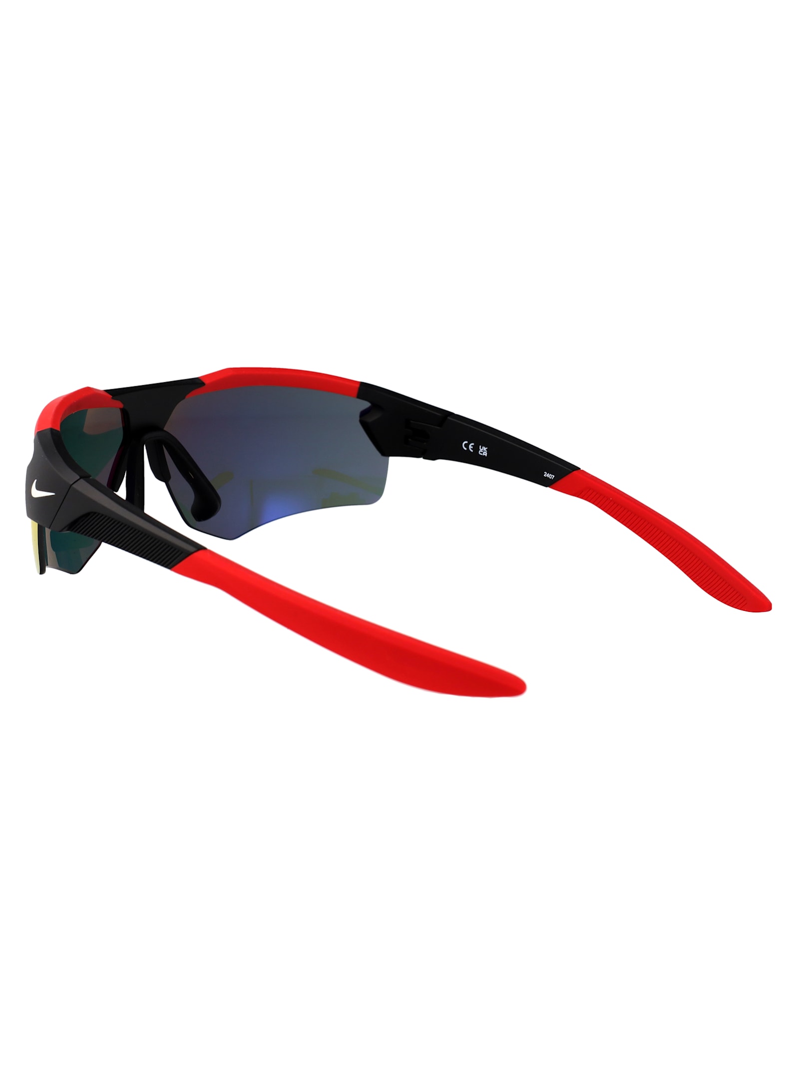 Nike Half Frame Sunglasses In Blue