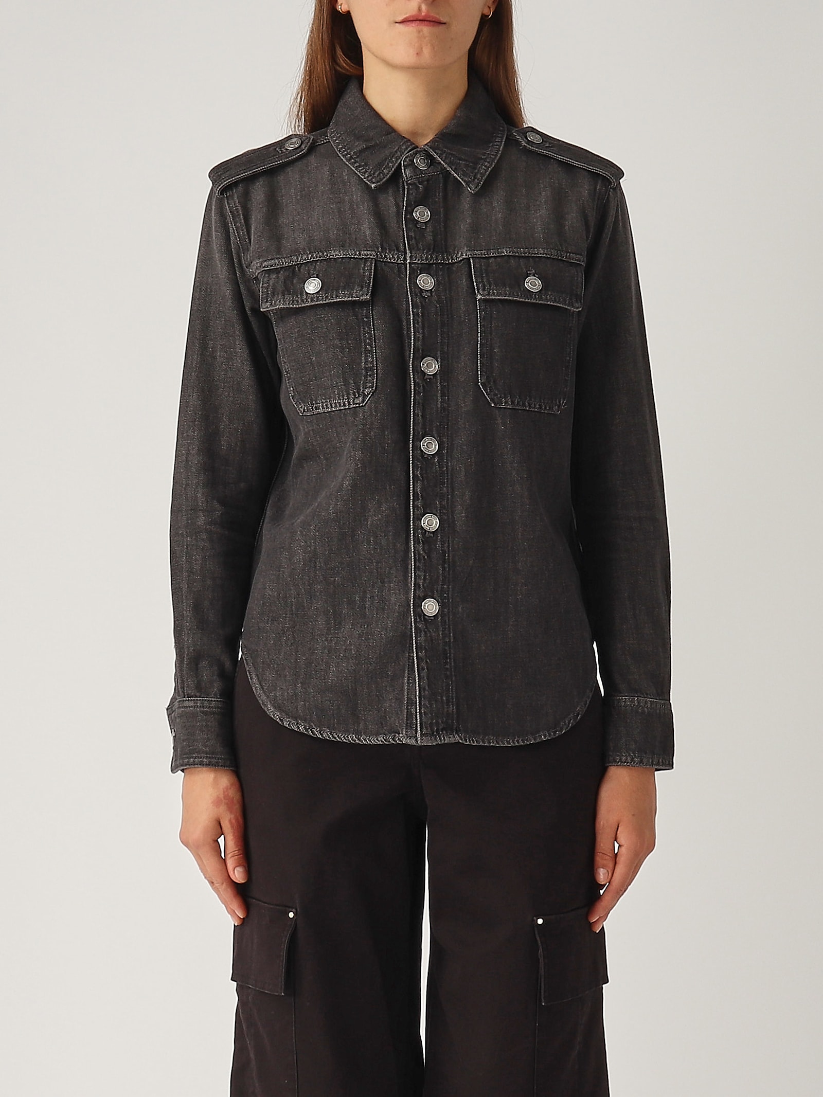 Ls Denim Shirt Shirt