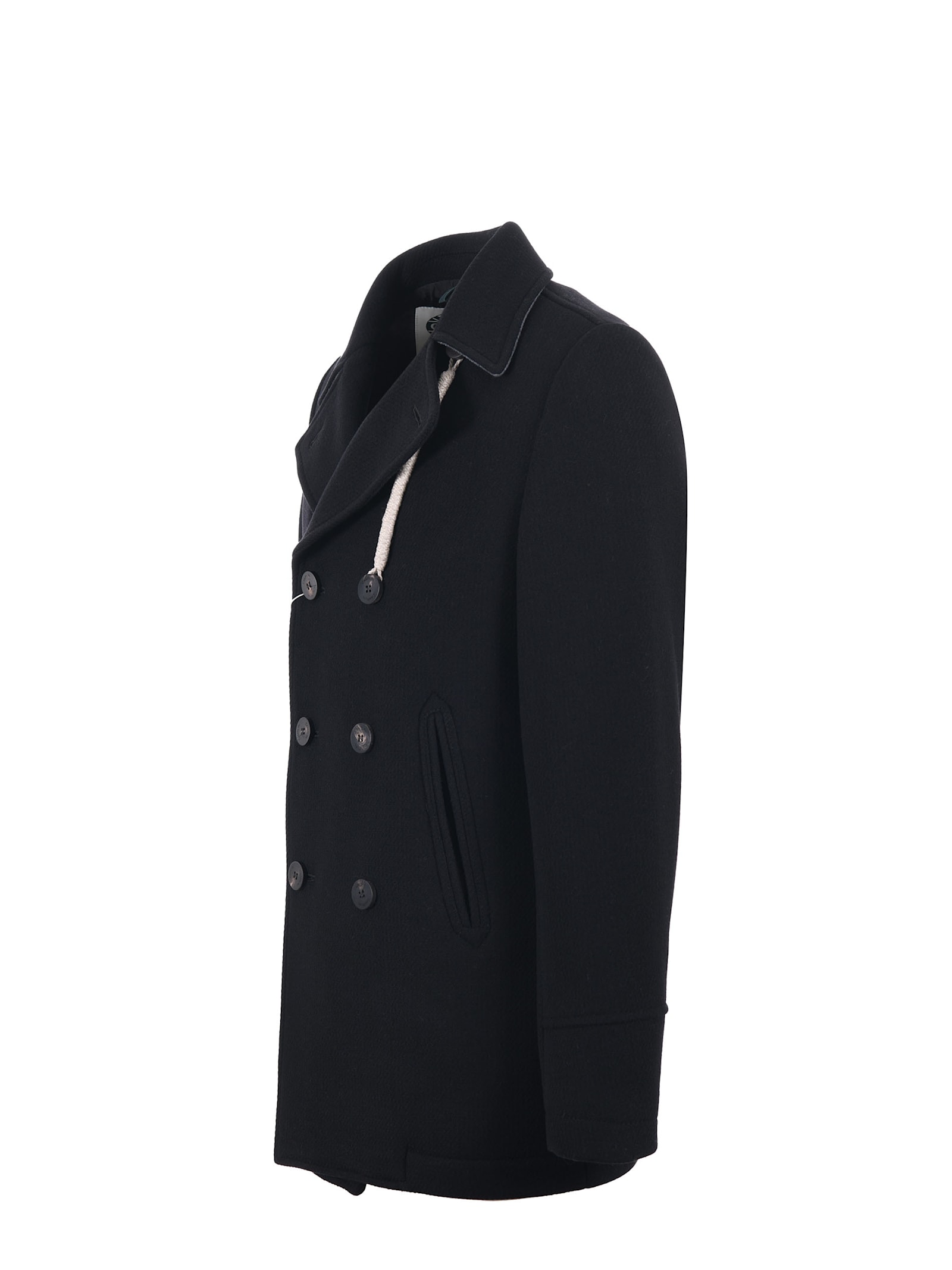 CAMPLIN CAMPLIN PEACOAT IN WOOL BLEND 