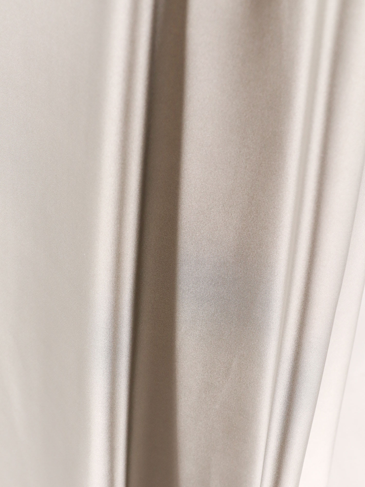 Giorgio Armani Silk Skirt With Split In Grey