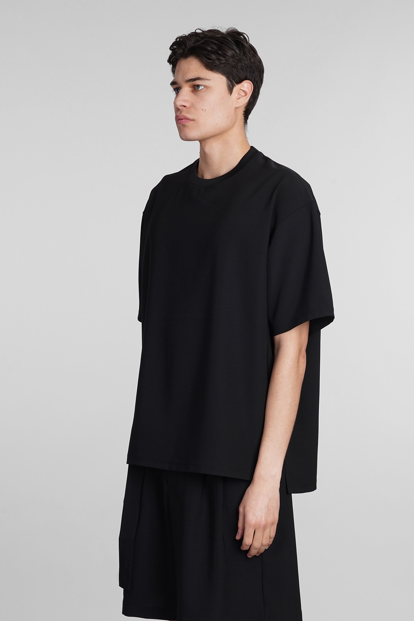 Shop Attachment T-shirt In Black Polyester