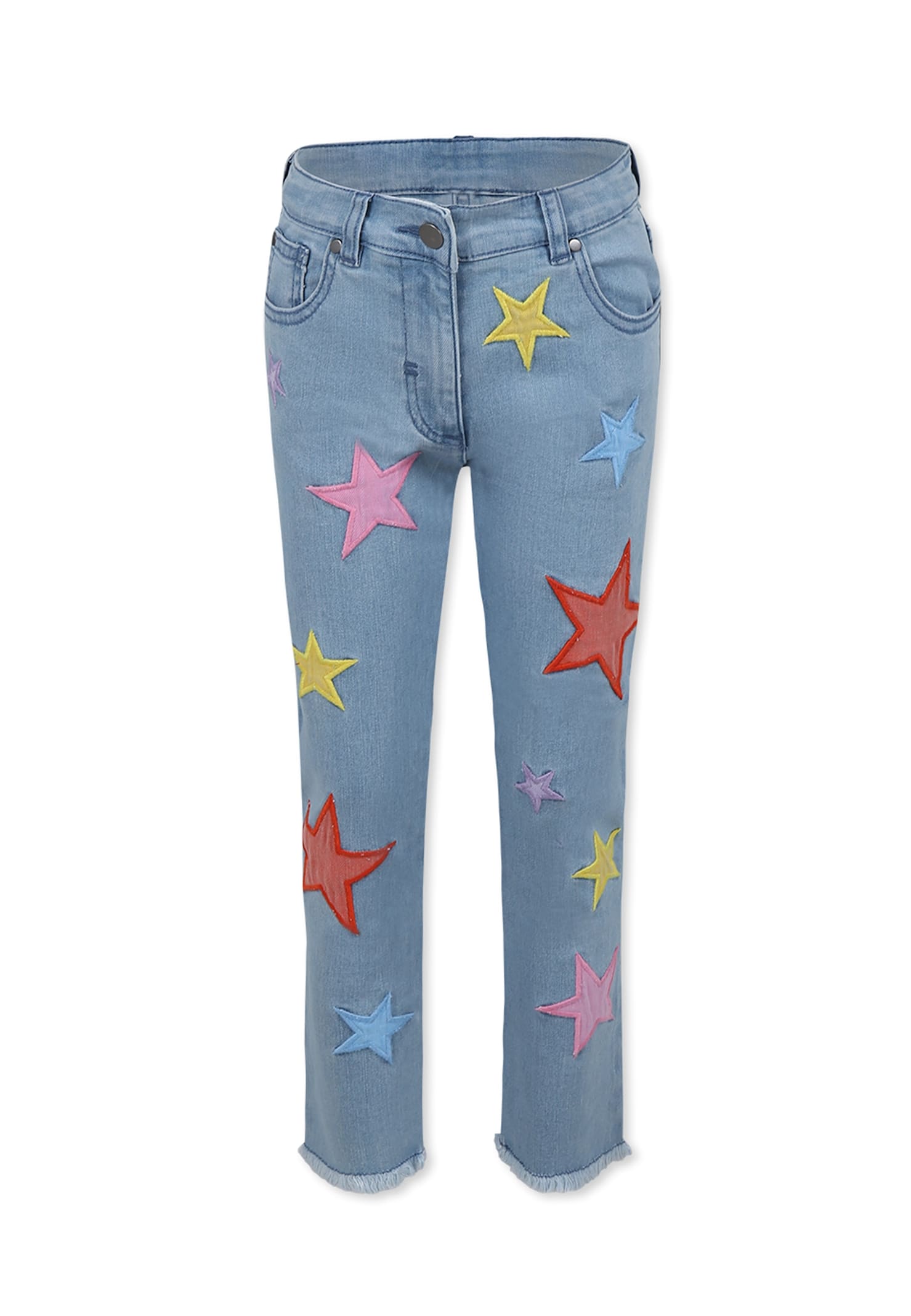 Stella Mccartney Belt-loop Jeans In Denim