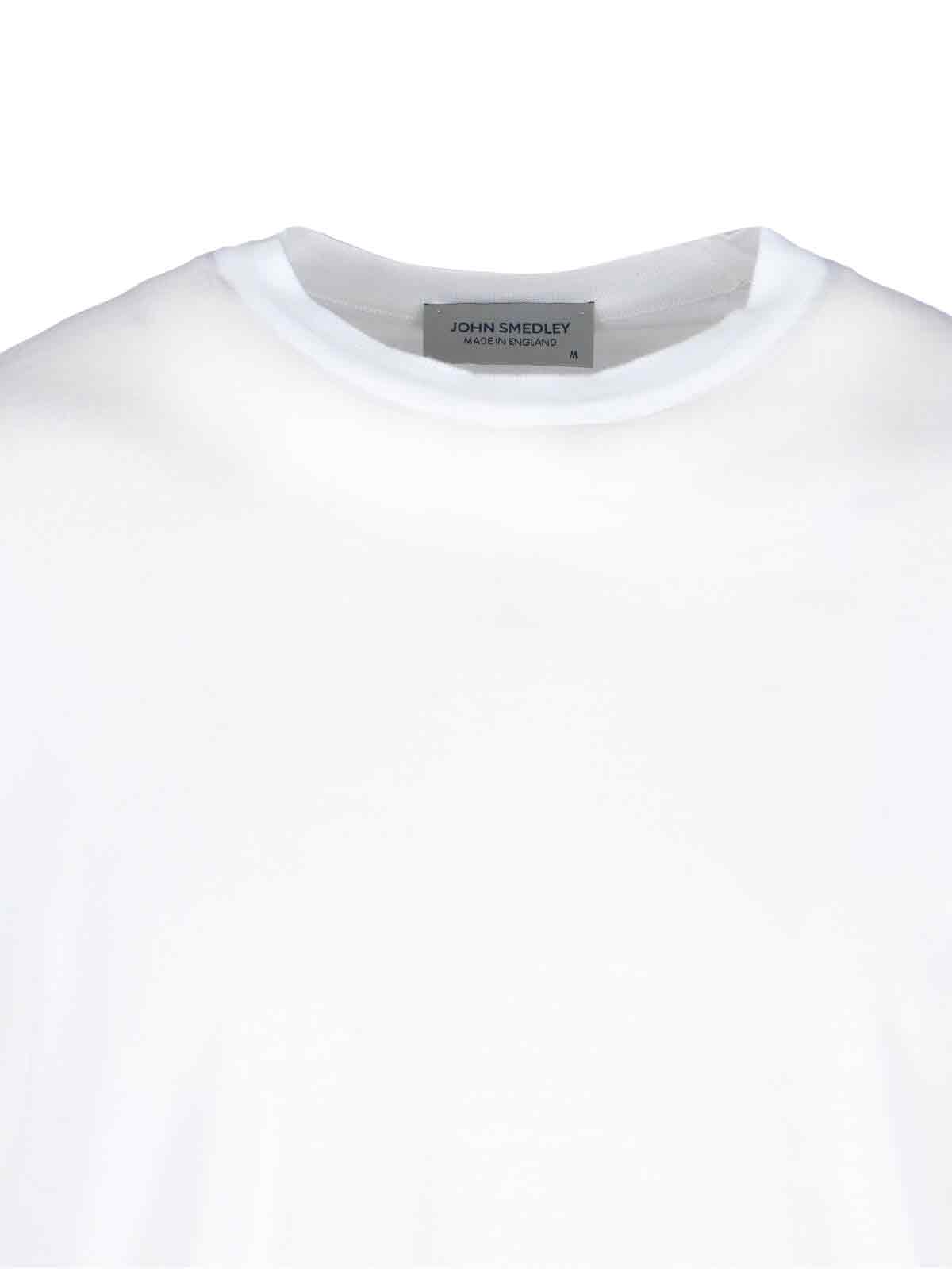 John Smedley Kempton T-shirt In White
