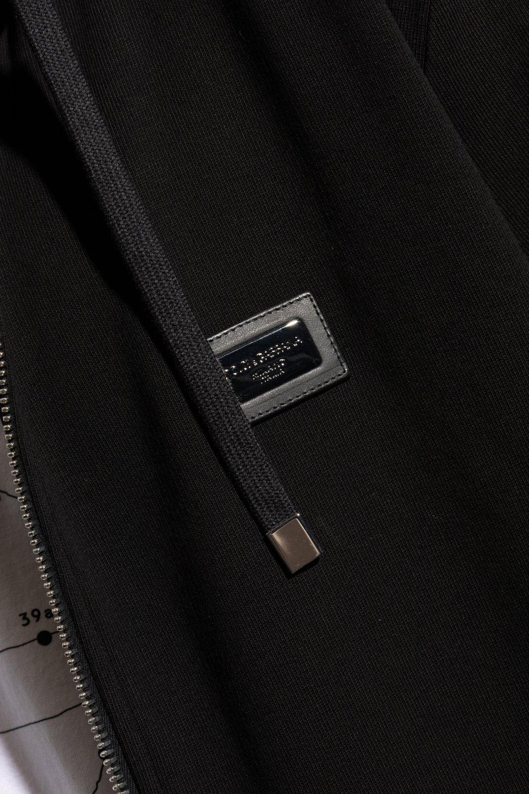 Dolce & Gabbana Hoodie In Black