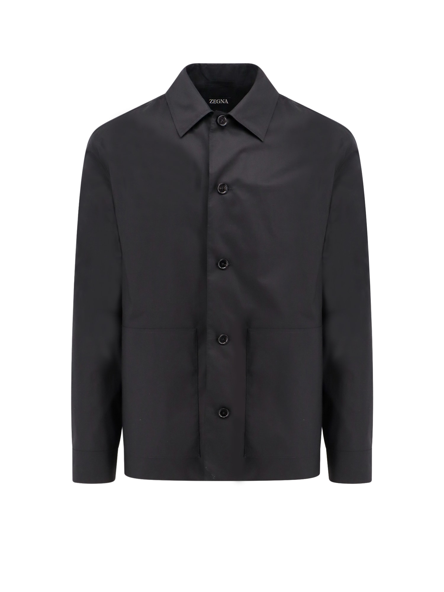 Shop Zegna Shirt In Black