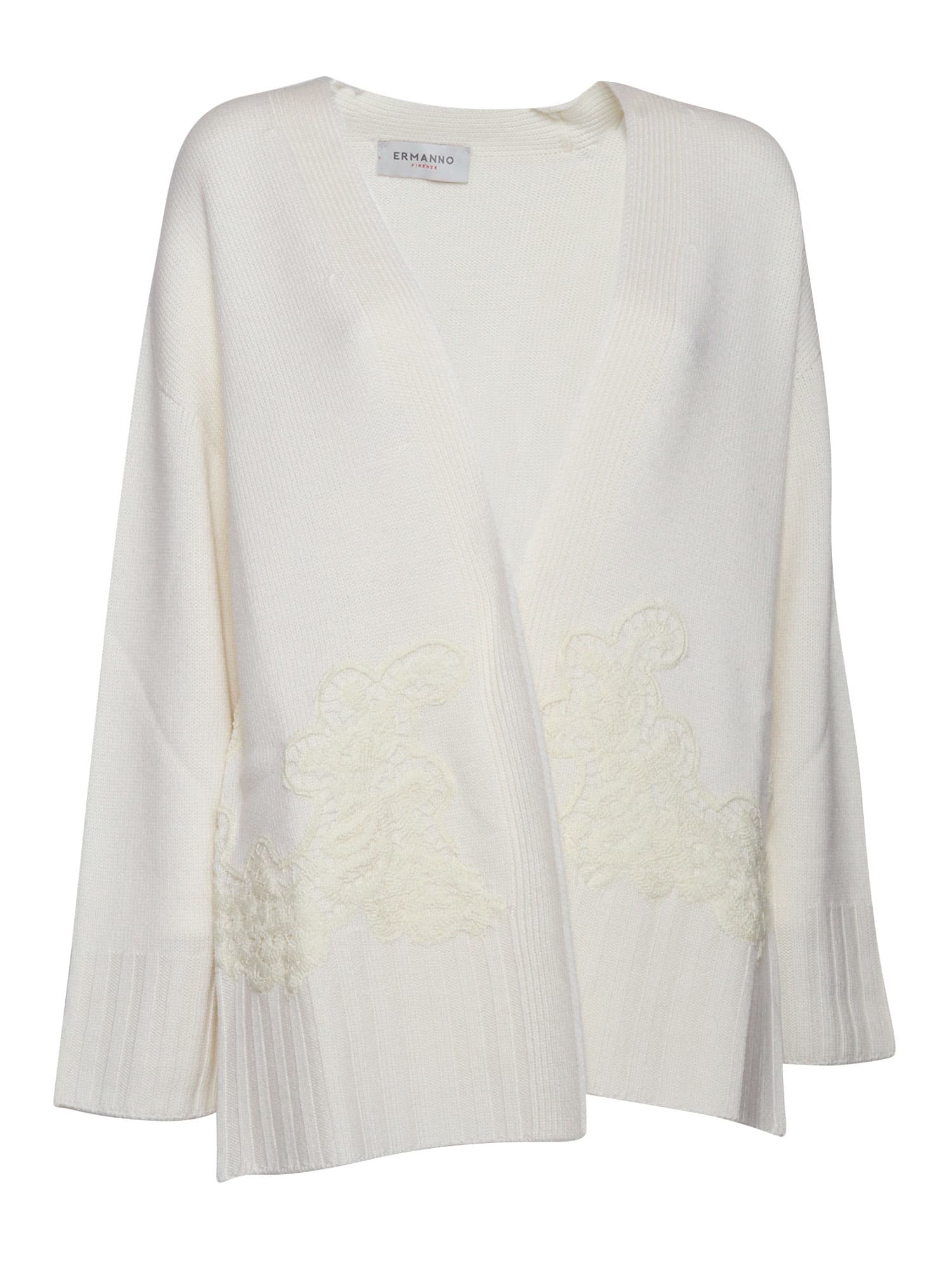 Ermanno Ermanno Scervino Cardigan In White