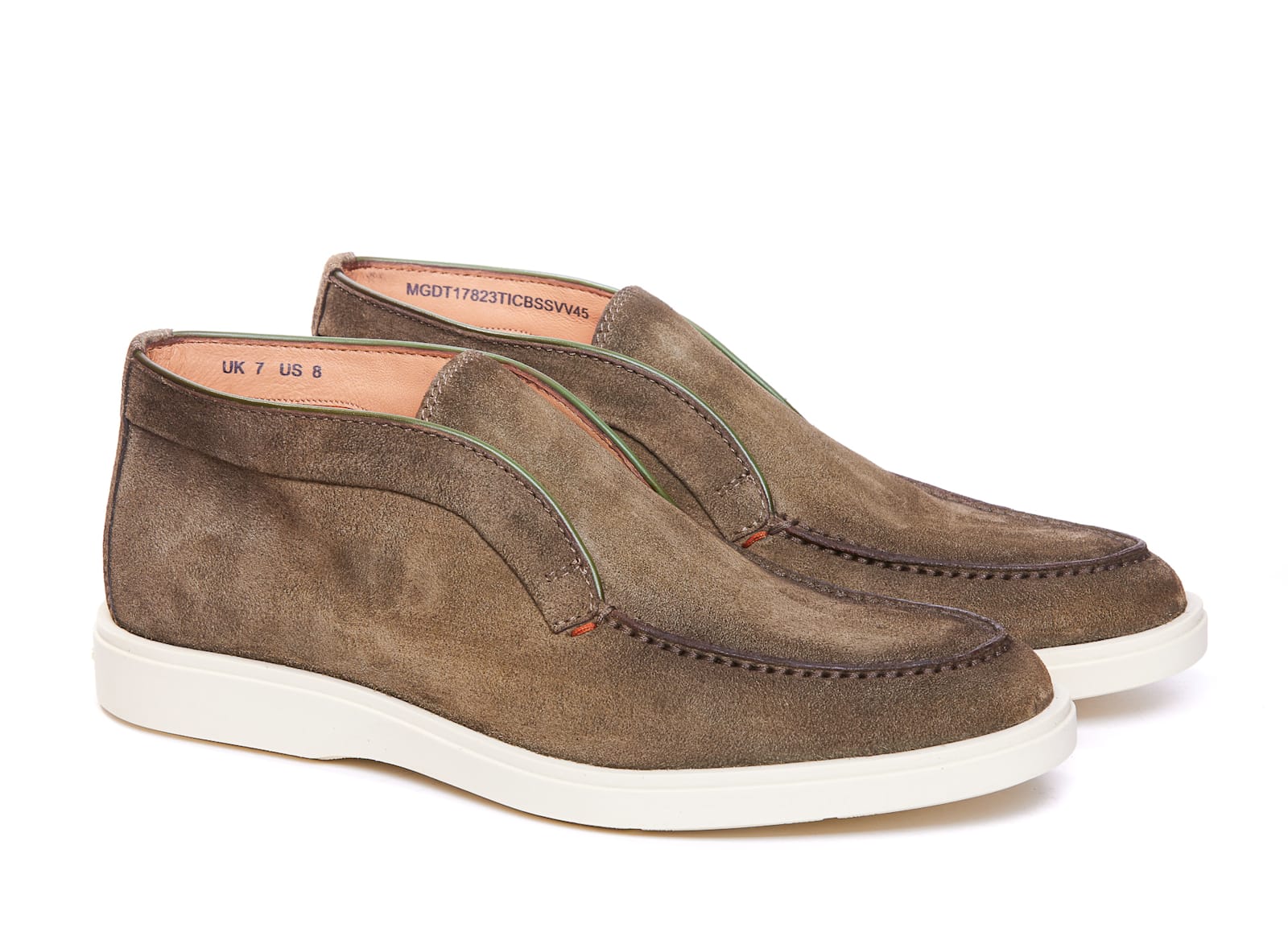 SANTONI DESERT SUEDE BOOTIE 