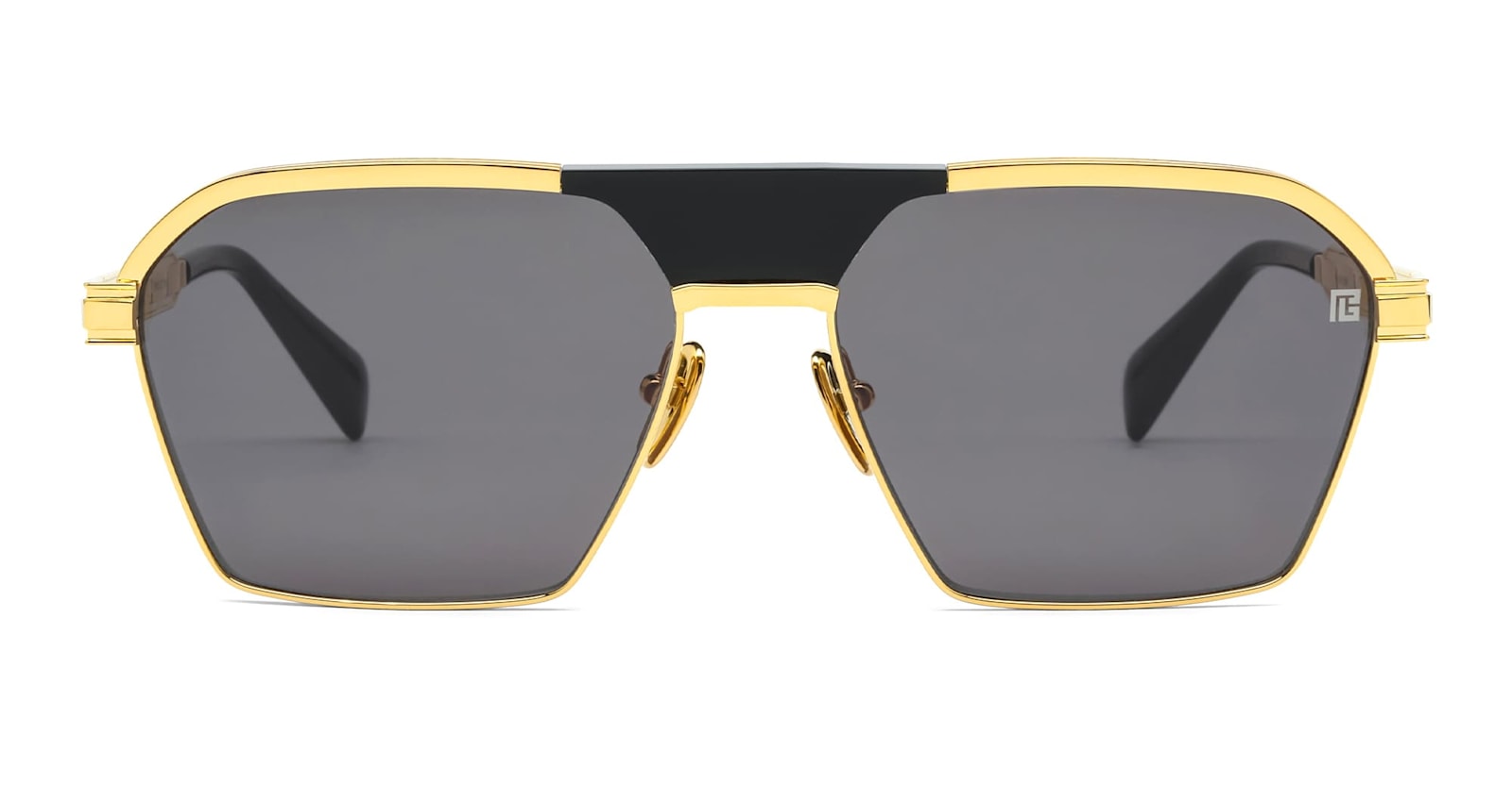 BALMAIN SERGEANT - 18K GOLD / BLACK SUNGLASSES