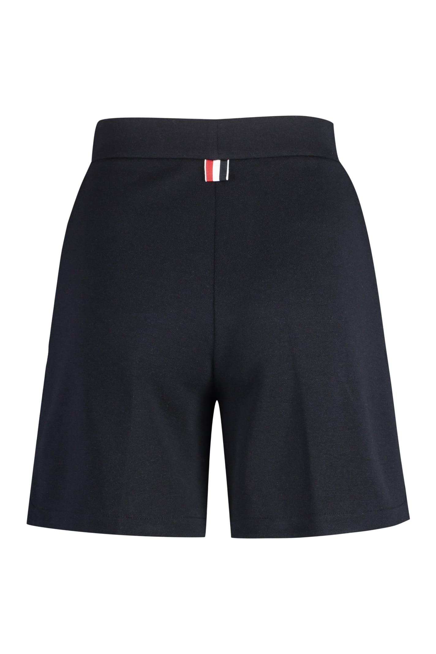 Shop Thom Browne High Waisted Shorts In Blue