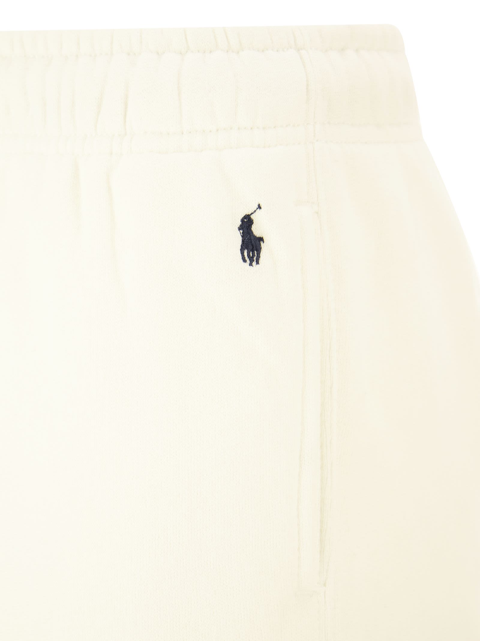 Shop Polo Ralph Lauren Athletic Pant In Bianco