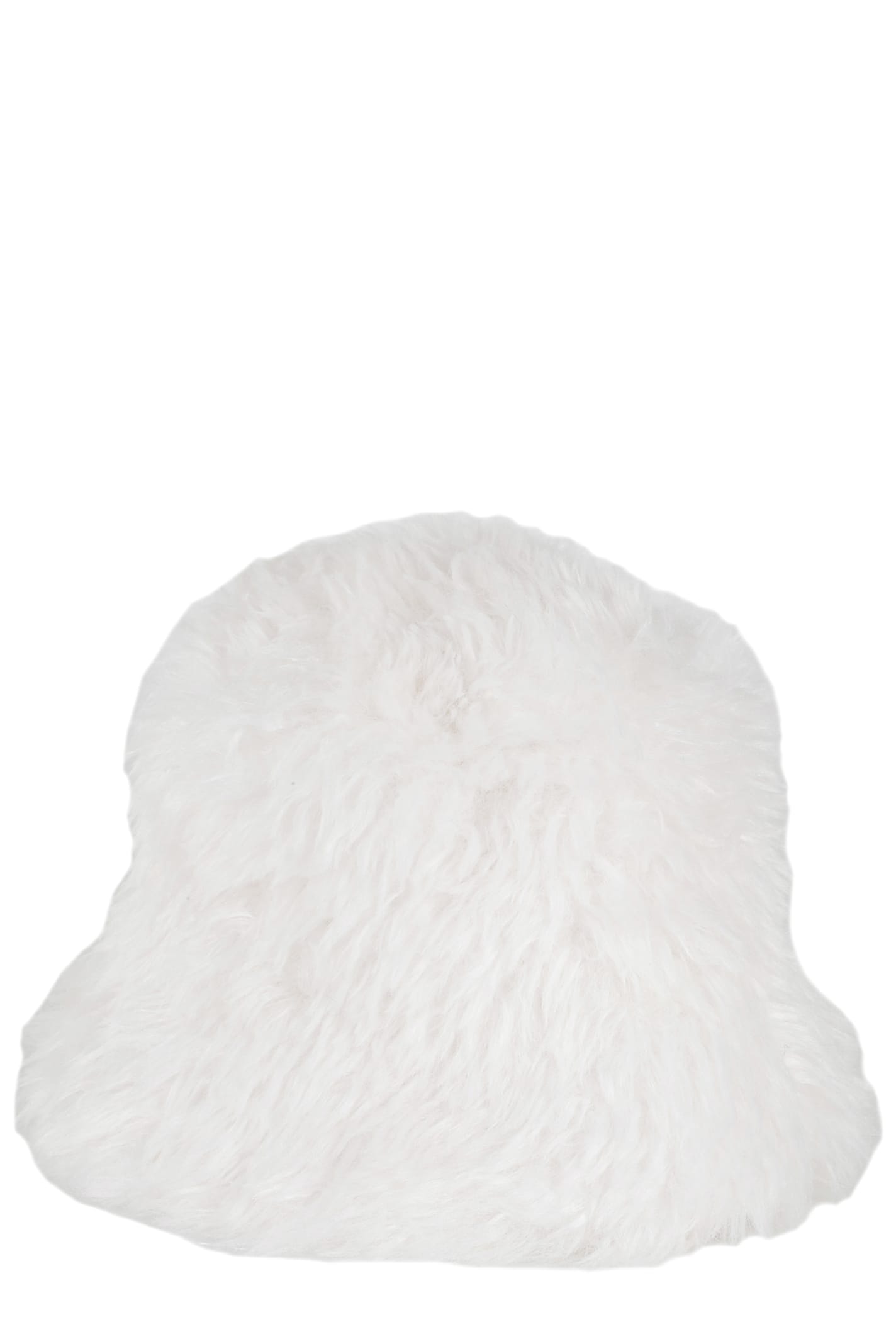 Perfect Moment Eco Shearling Bucket Hay In White