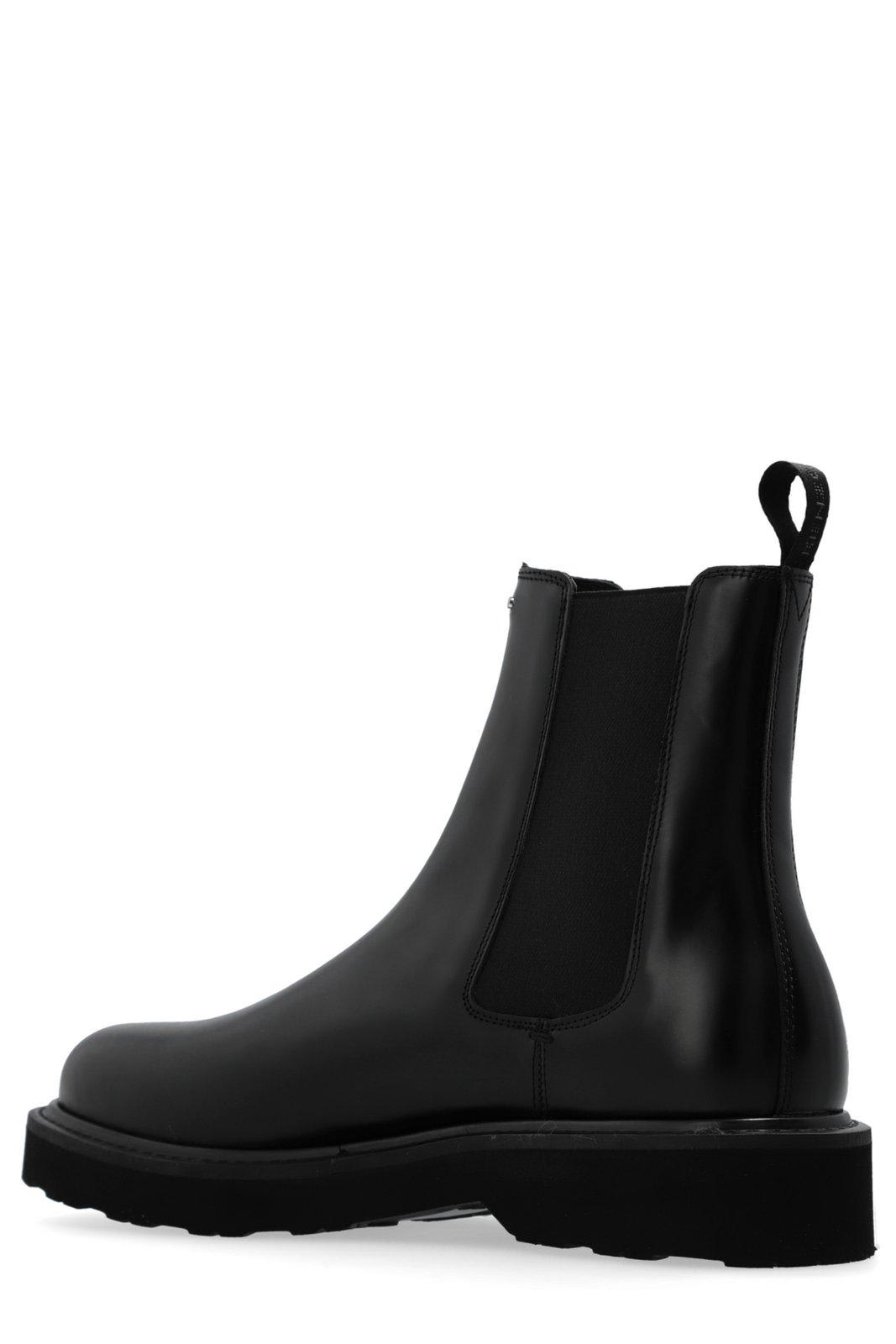 Shop Kenzo Ankle Chelsea Boots In Black