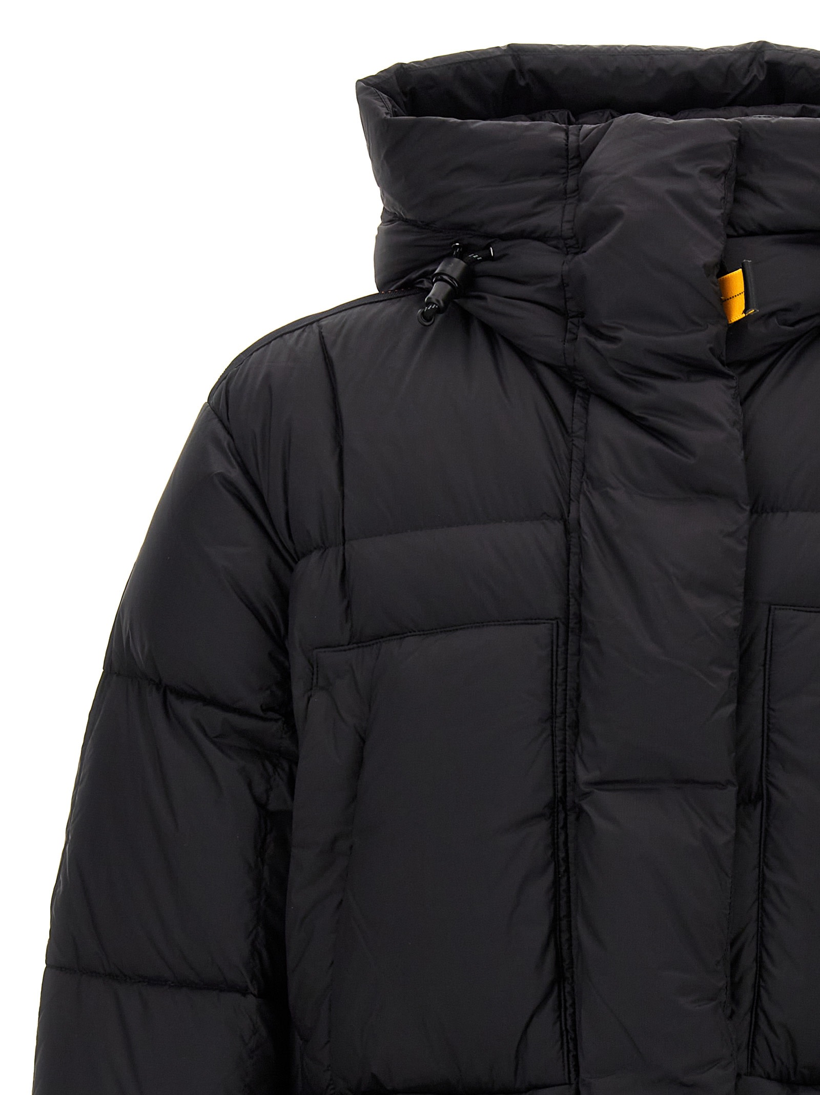 Shop Parajumpers Bold Parka Down Jacket In Gray