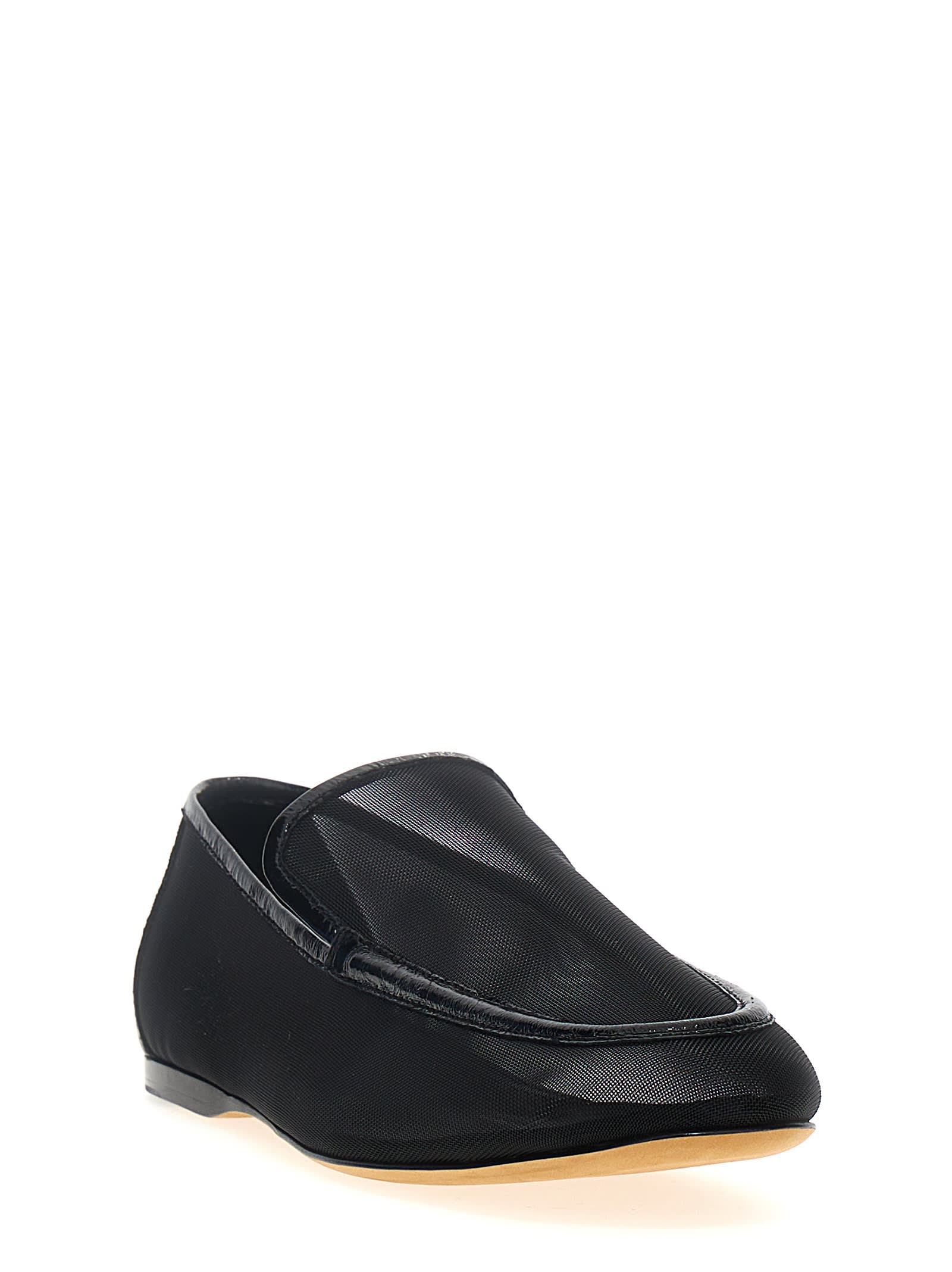 Shop Khaite Alessia Loafers In Black