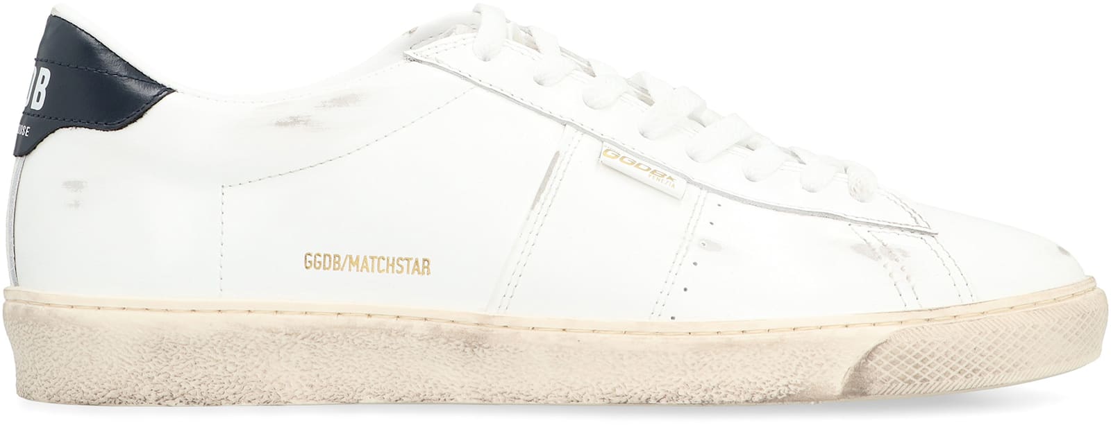 Golden Goose Matchstar Low-top Sneakers In White