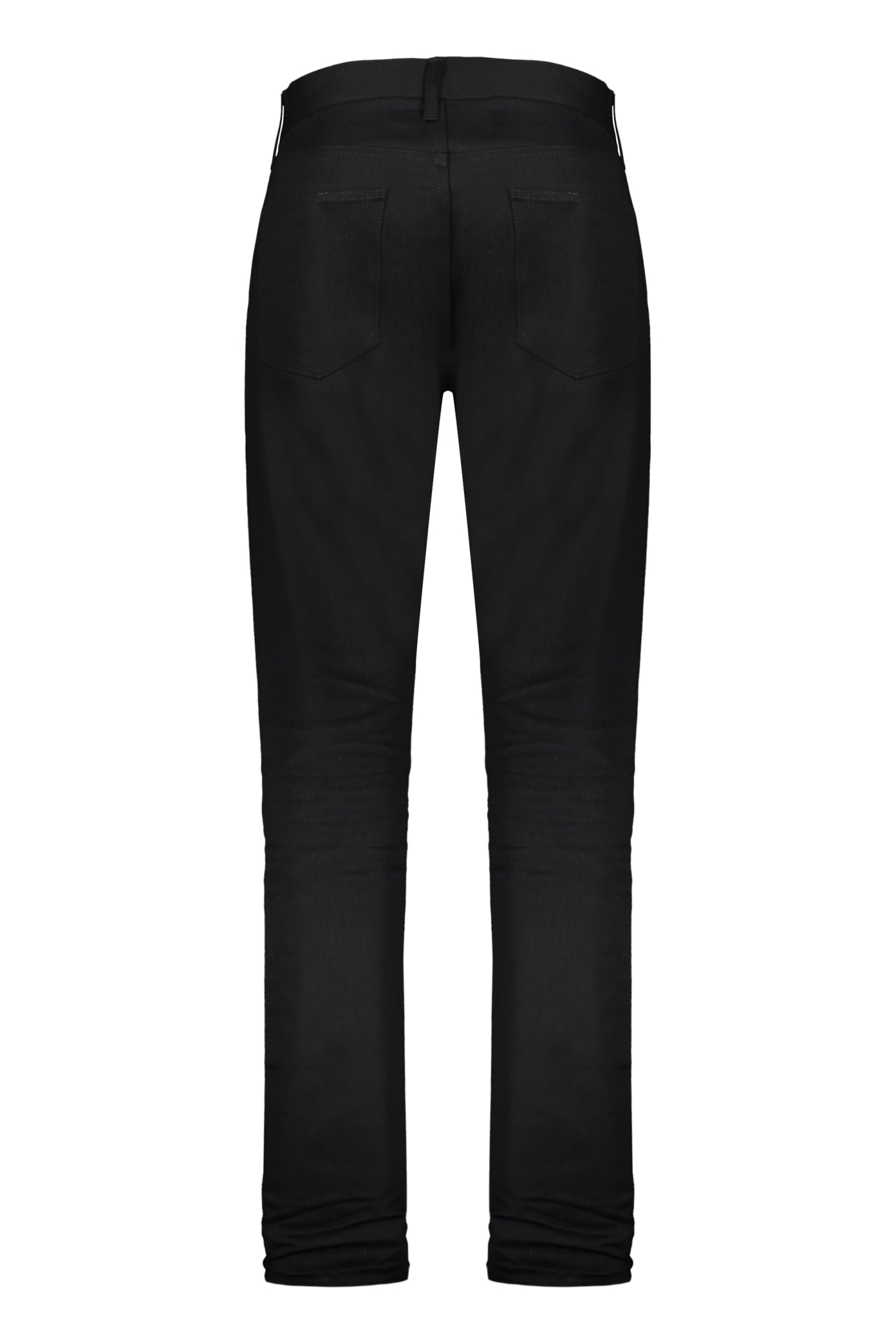 Shop John Elliott Slim Fit Jeans In Black