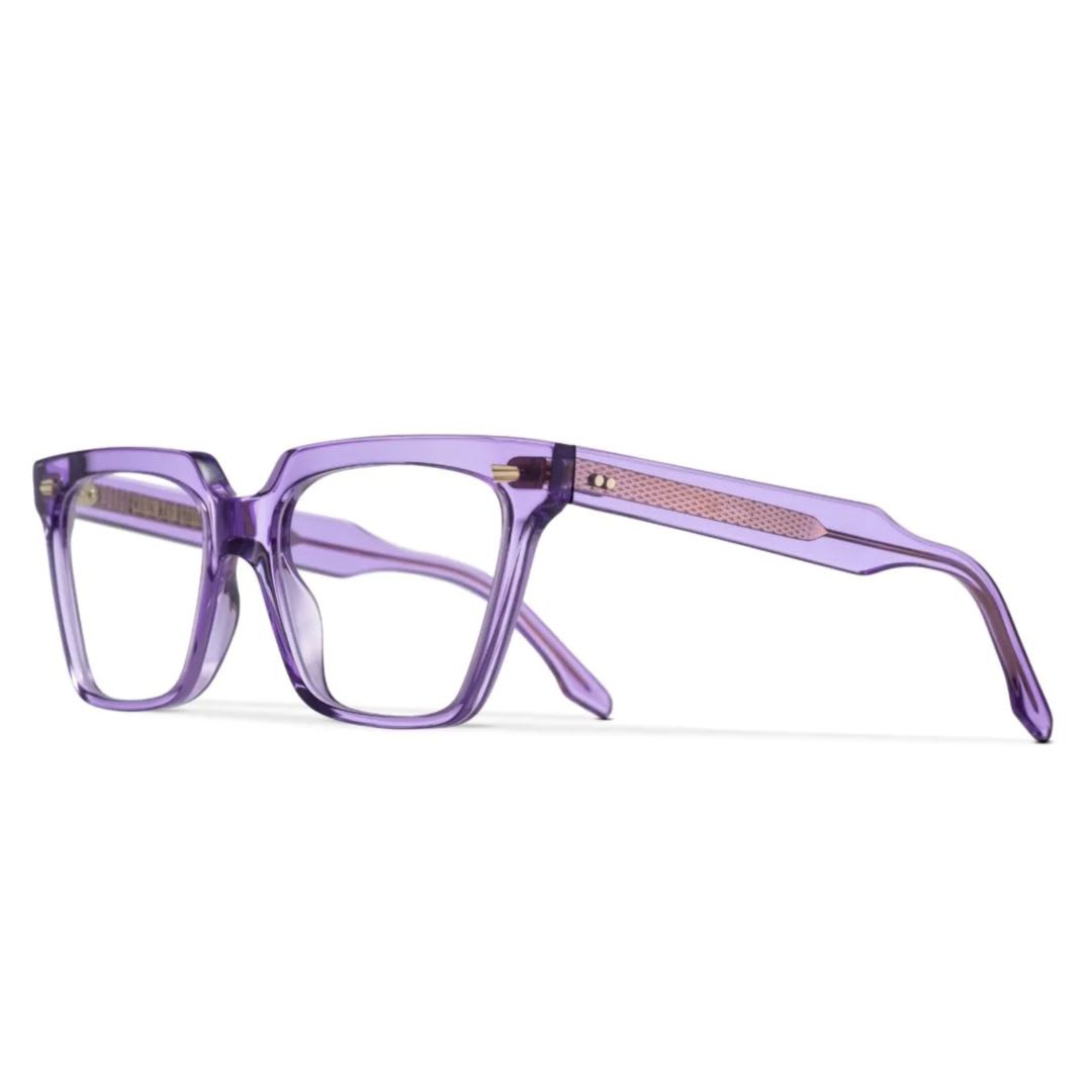 Shop Cutler And Gross 1346-08 56mm Classic Purple Crystal Acetate Optical Glasses