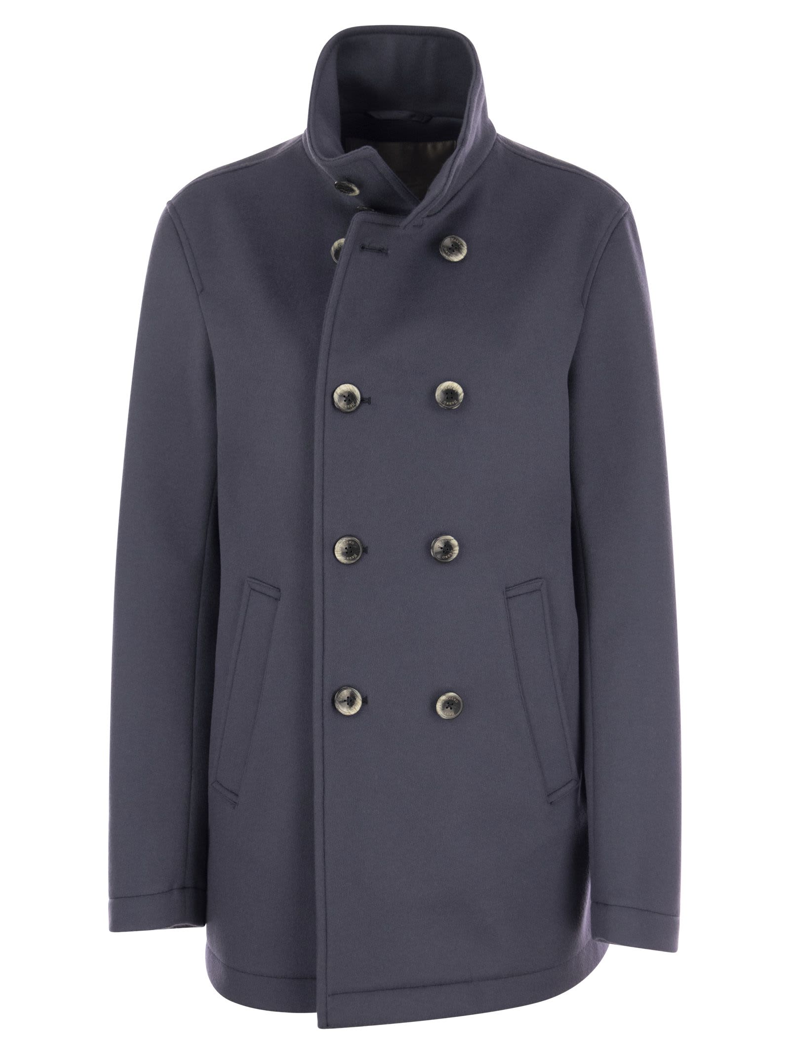 Wool And Cashmere Double-breasted Coat