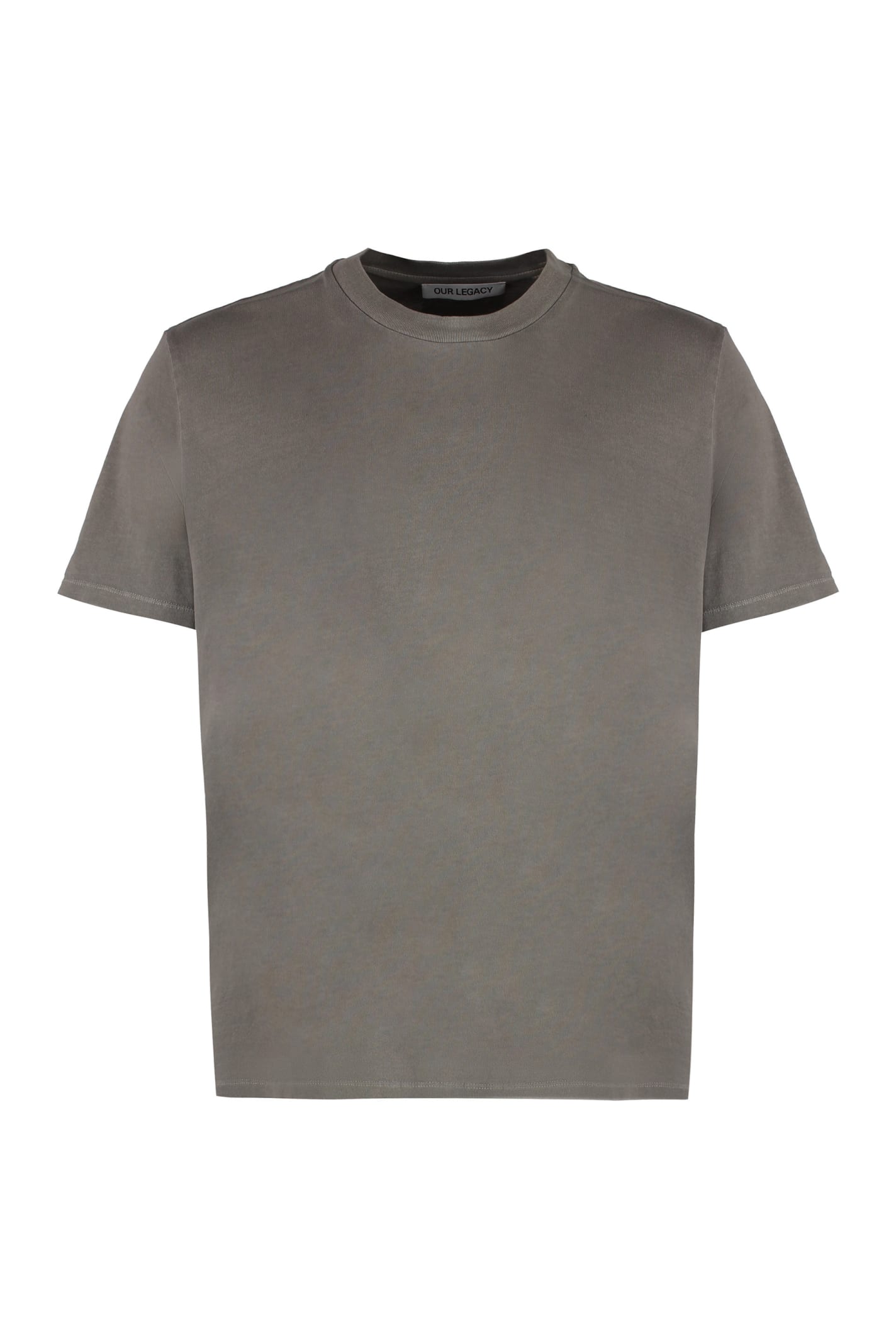 Our Legacy Cotton Crew-neck T-shirt In Grey
