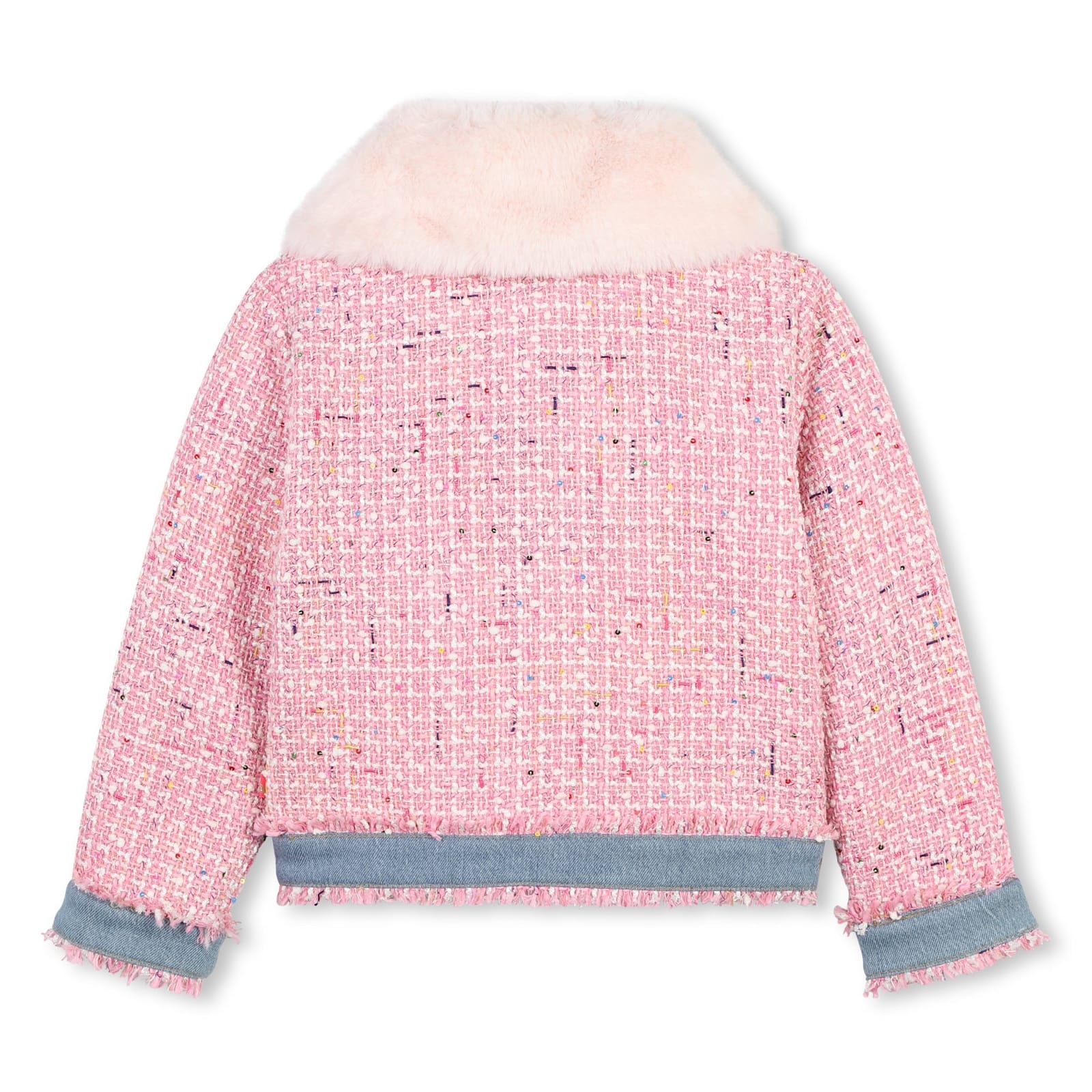 Shop Billieblush Tweed Jacket In Pink