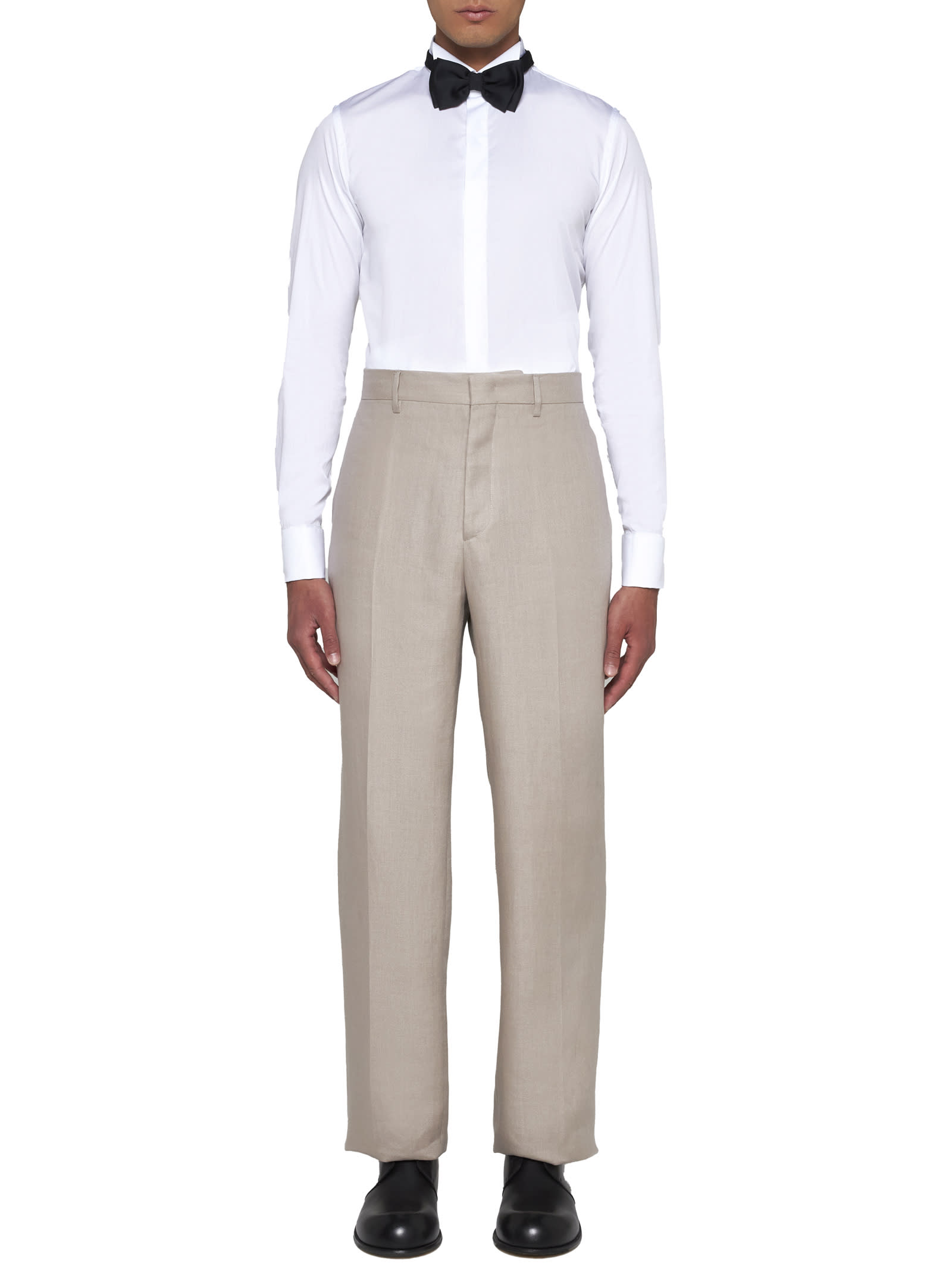 Shop Tagliatore Shirt In White