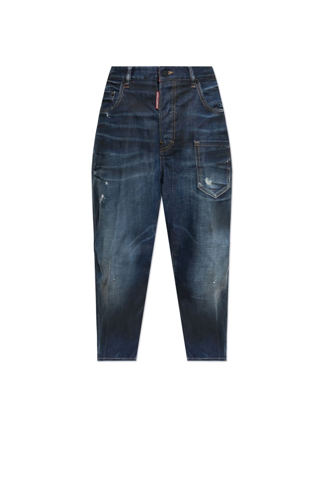 Shop Dsquared2 Shadow Dark Wash Cool Girl Jeans In Blue