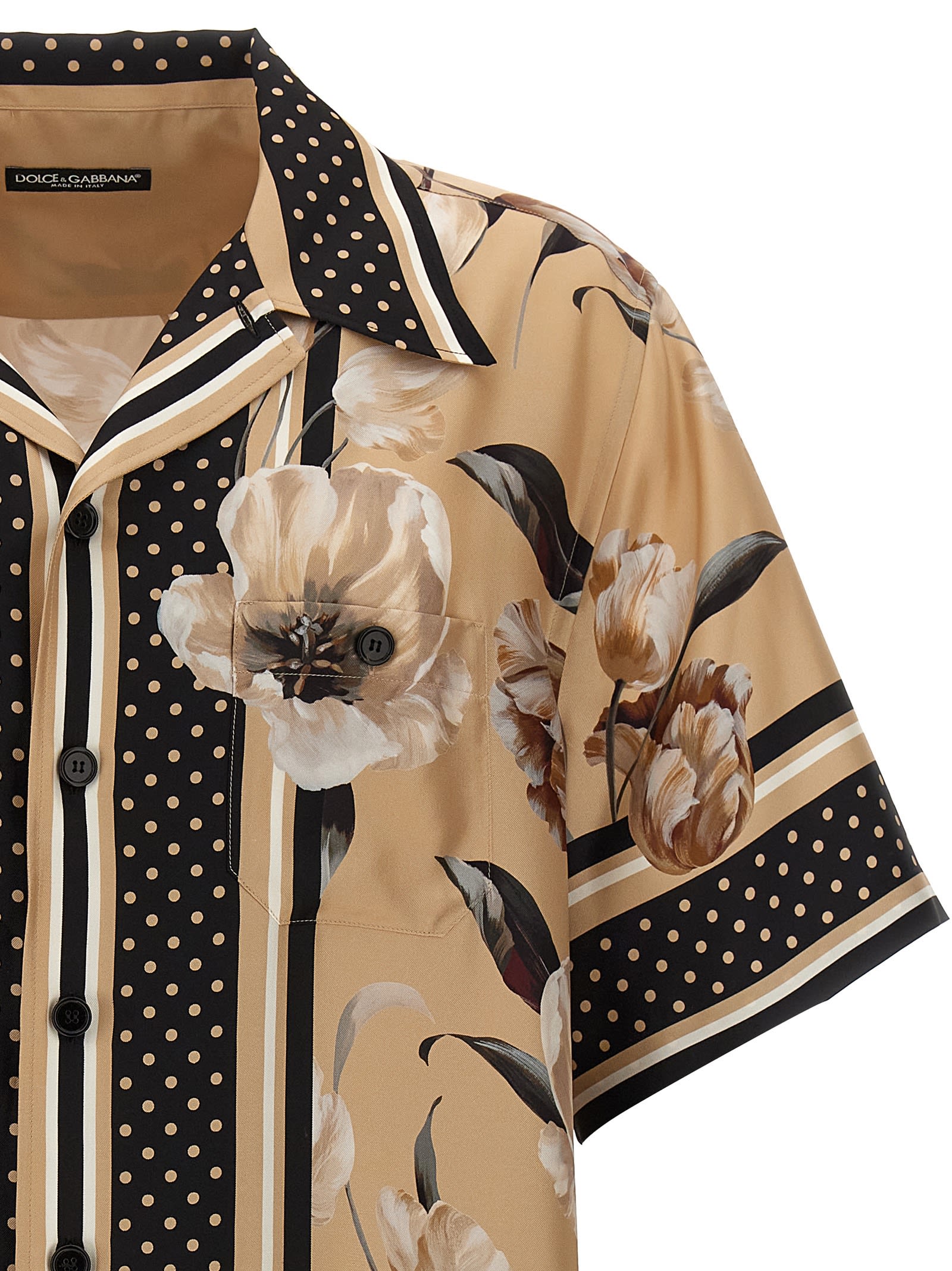 Shop Dolce & Gabbana Palermo Shirt In Multicolor