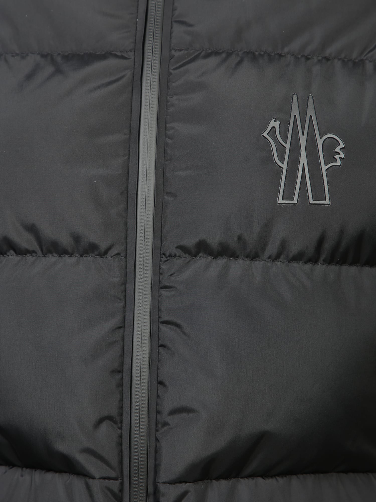 Shop Moncler Bouquetin Black Jacket