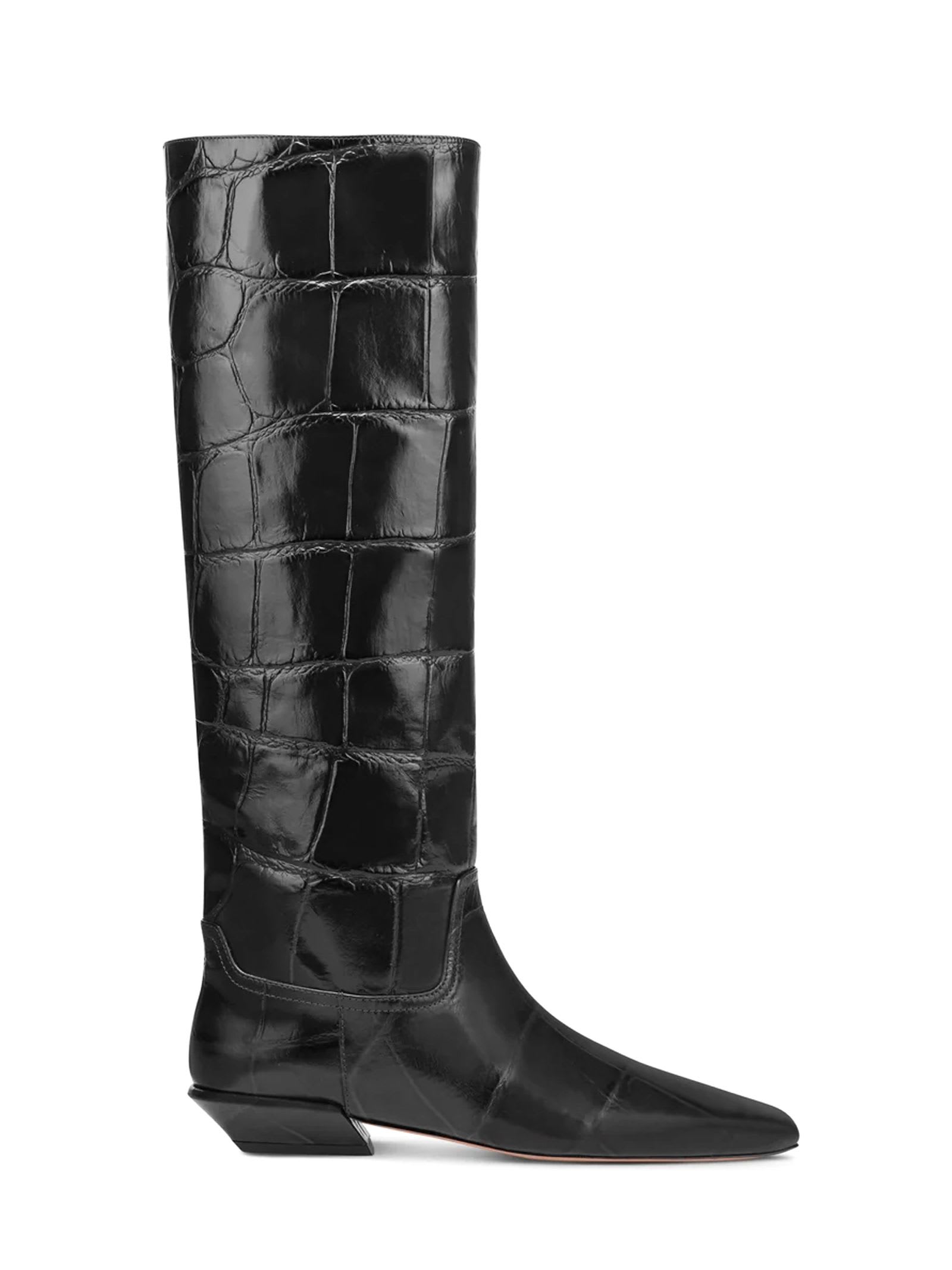 Shop Paris Texas Bettina Boot 25 In Black