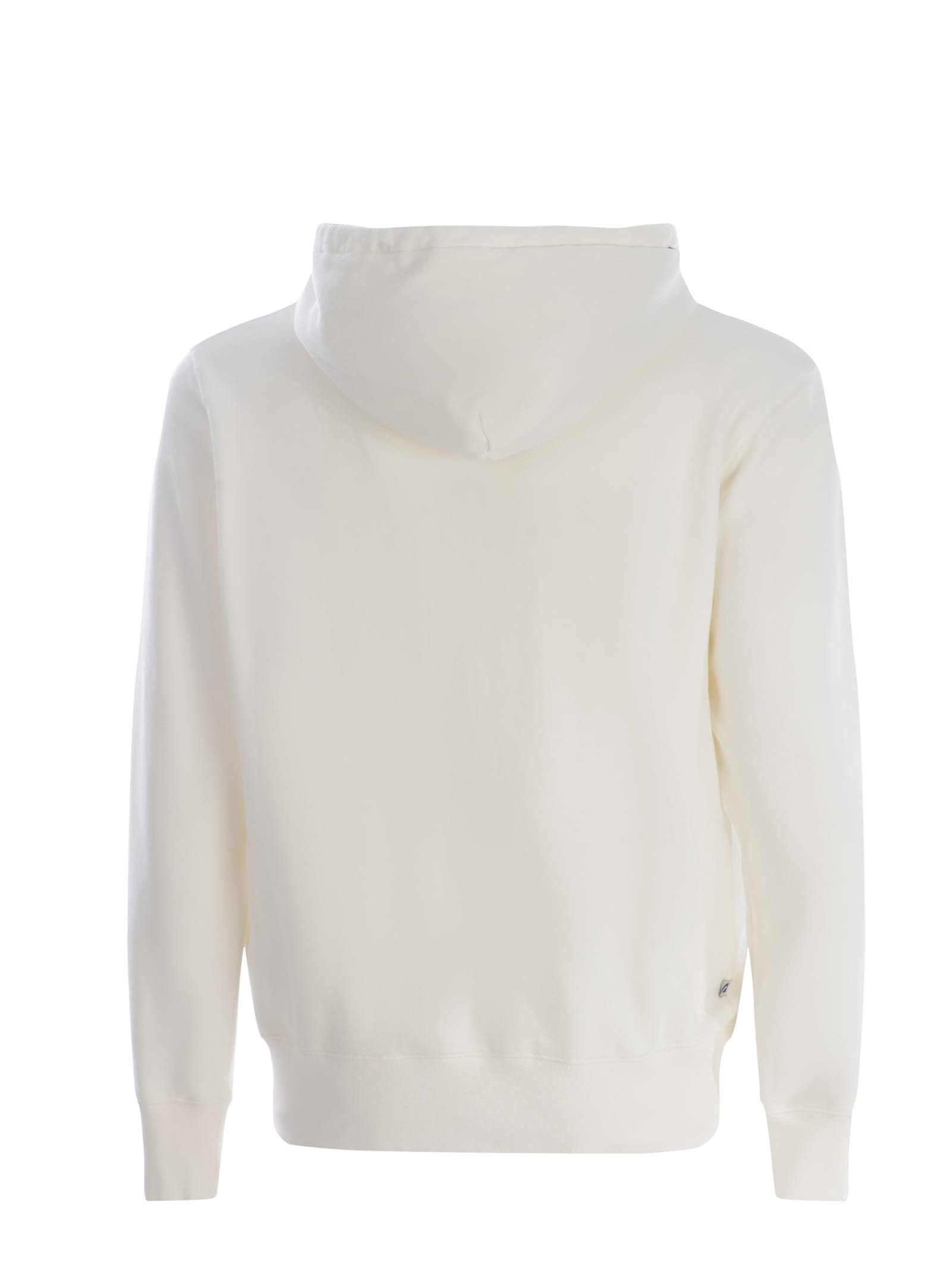Shop Autry Hooded Sweatshirt  Made Of Cotton In Bianco
