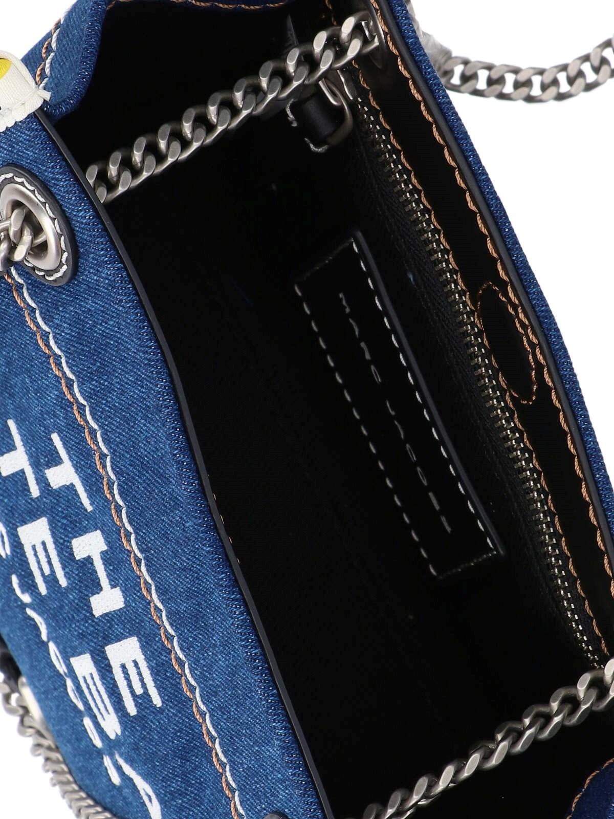 MARC JACOBS DENIM CROSSBODY BAG 