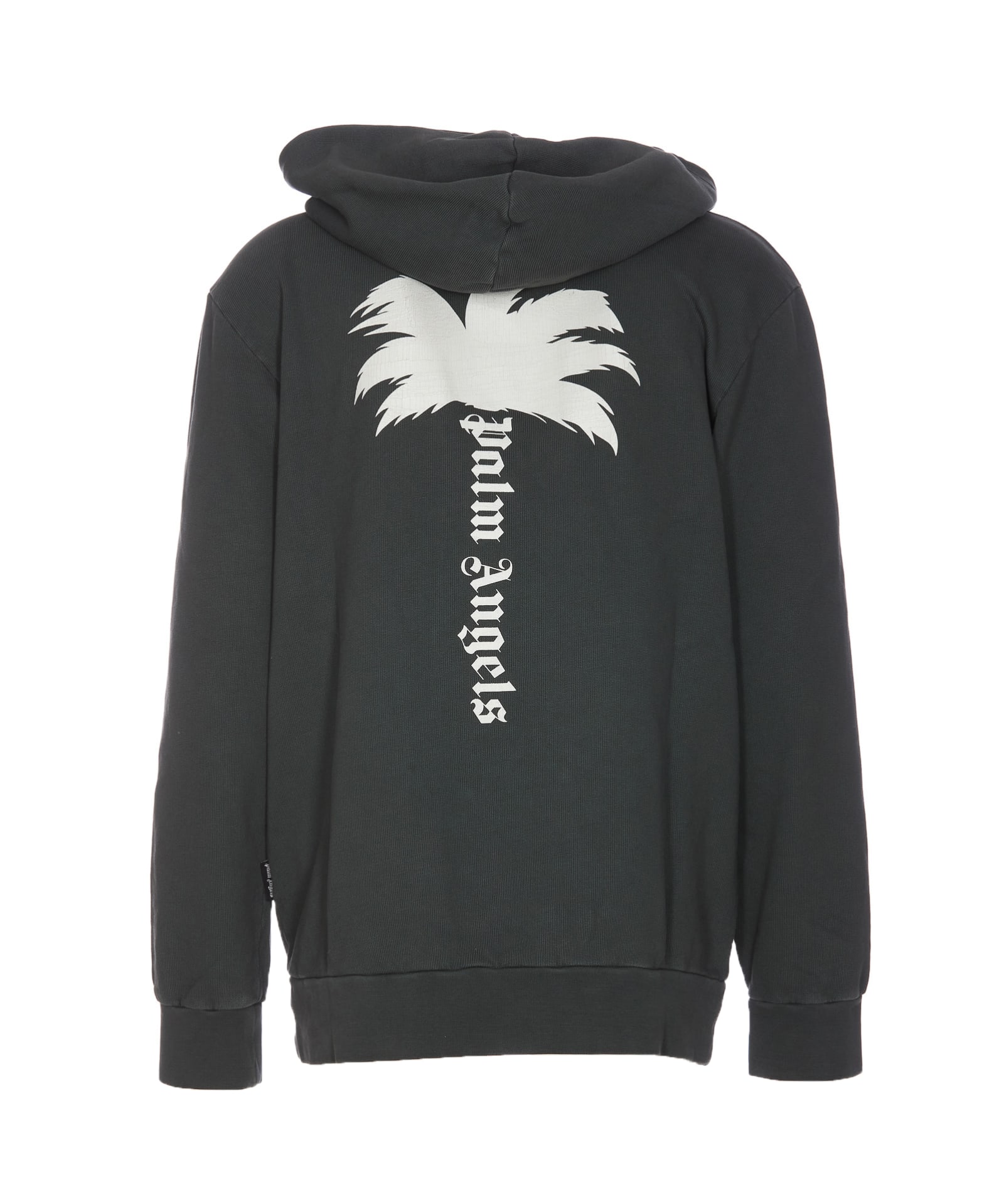 Shop Palm Angels The Palm Hoodie In Grey